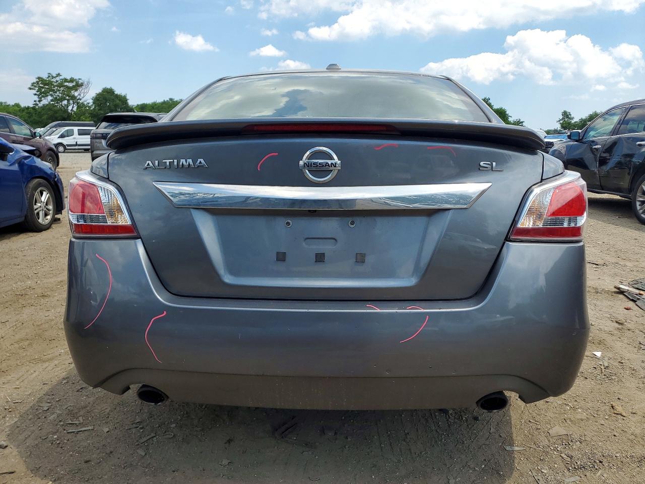 2015 Nissan Altima 2.5 Sl Gray vin: 1N4AL3AP3FC209240