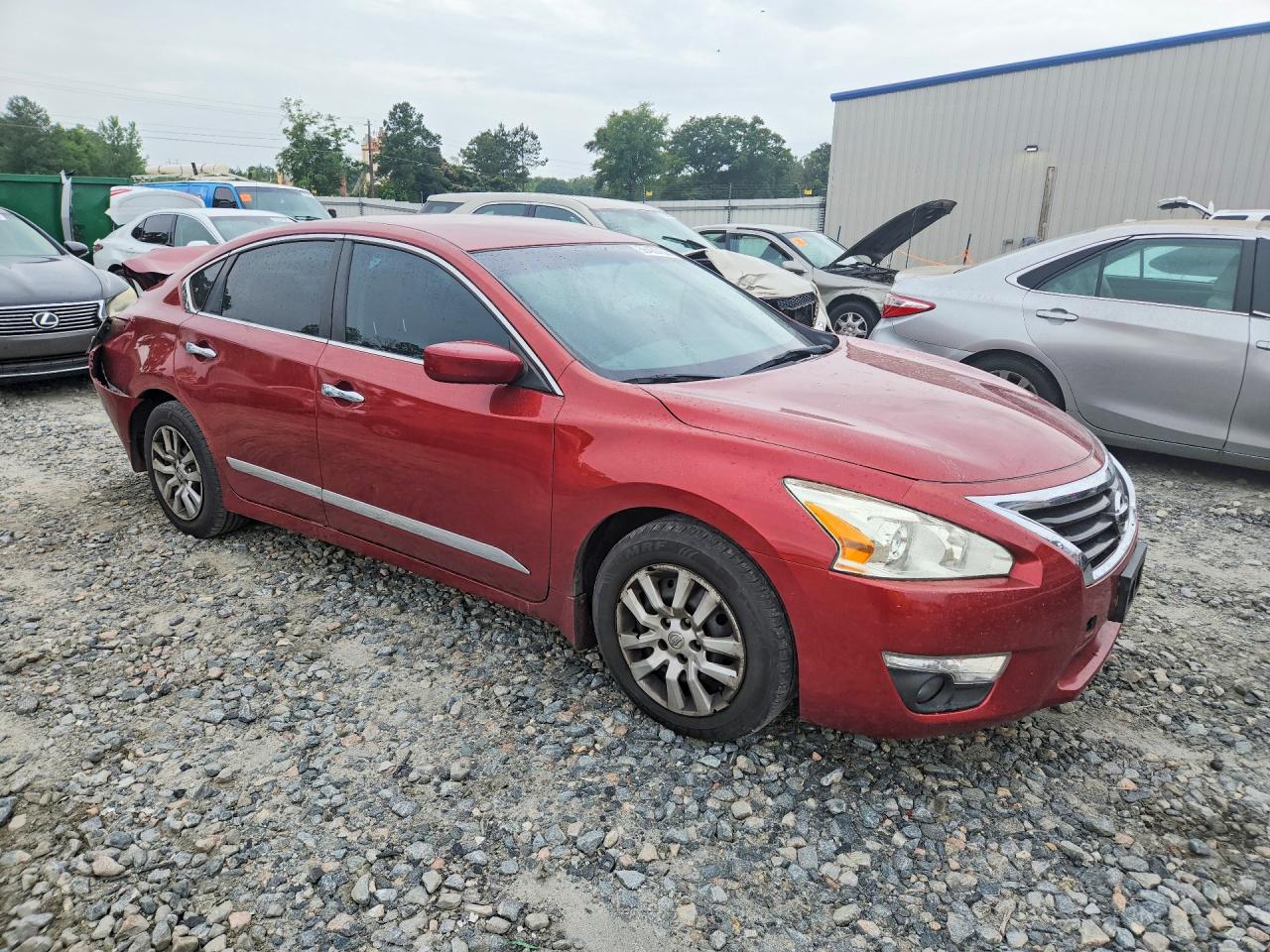 2015 Nissan Altima 2.5 S Red vin: 1N4AL3AP3FC209531