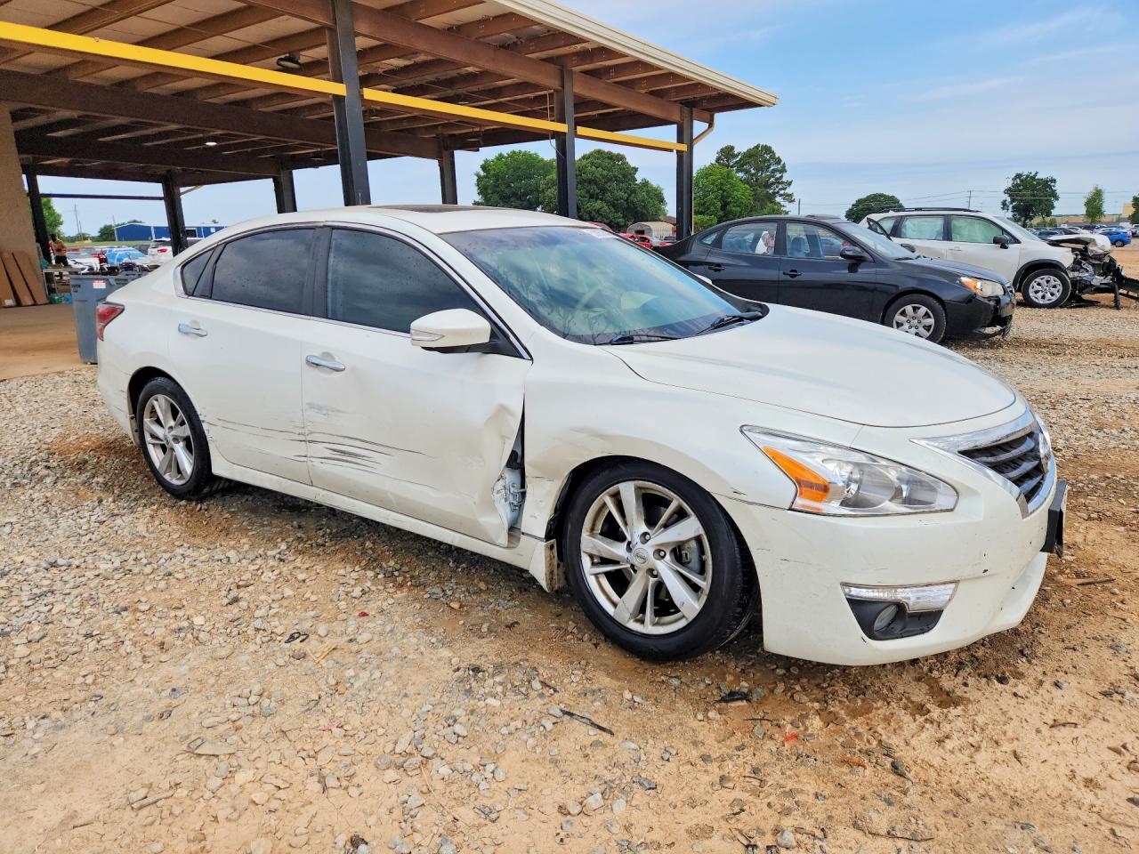 2015 Nissan Altima 2.5 Sv White vin: 1N4AL3AP3FC213949