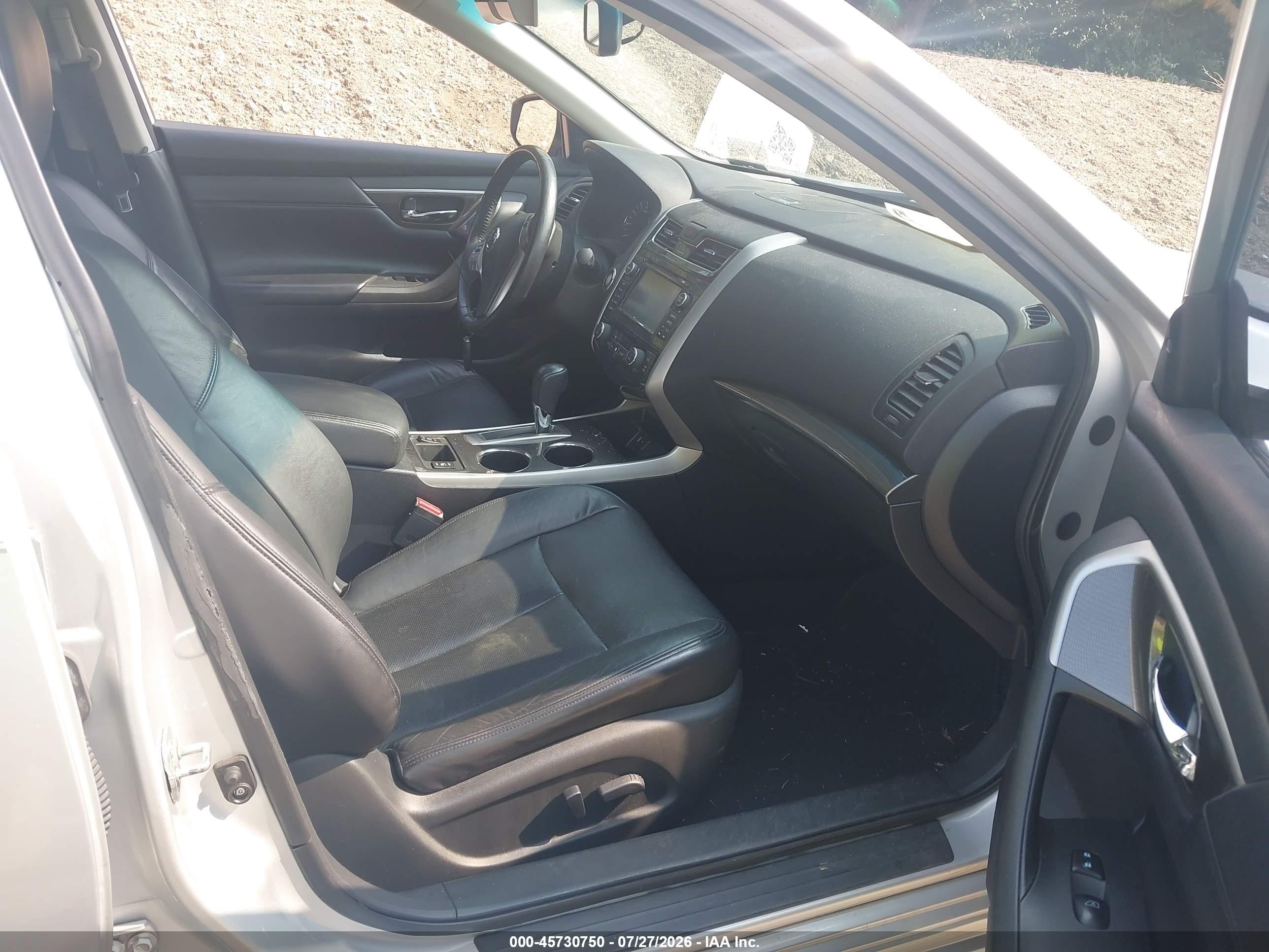 2015 Nissan Altima 2.5 Sl Серебряный vin: 1N4AL3AP3FC214857