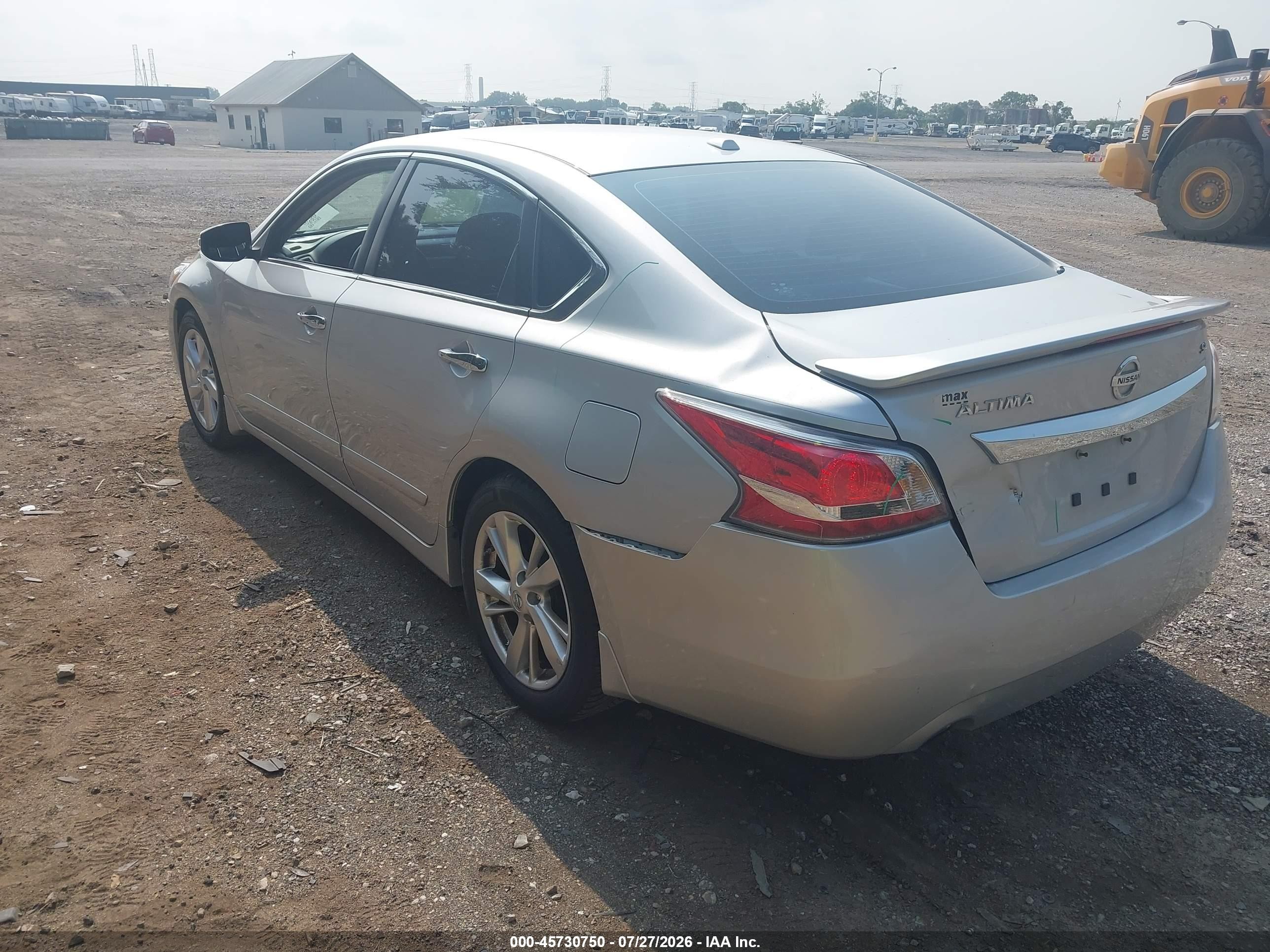 2015 Nissan Altima 2.5 Sl Серебряный vin: 1N4AL3AP3FC214857