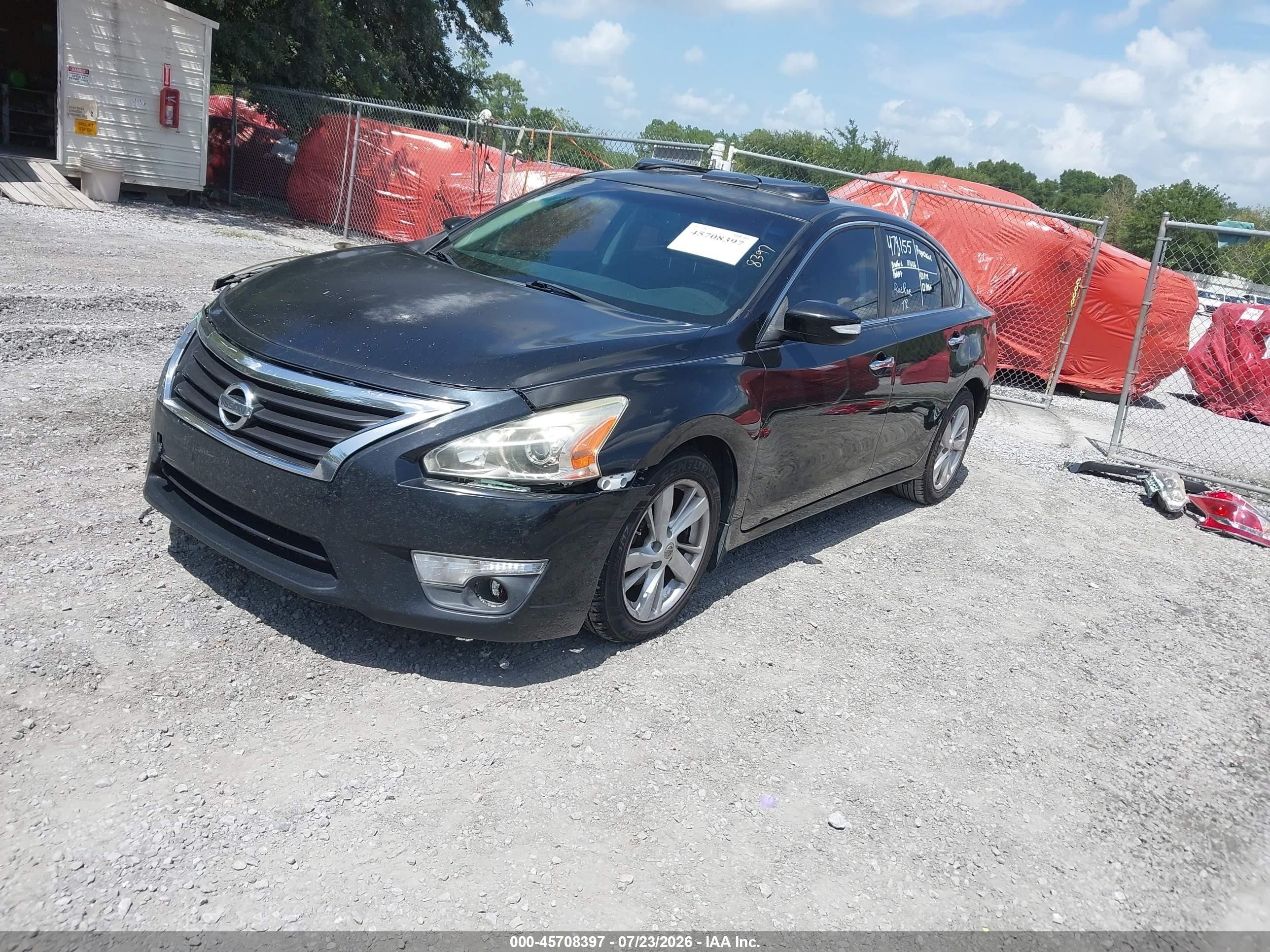 2015 Nissan Altima 2.5 Sv Black vin: 1N4AL3AP3FC237913