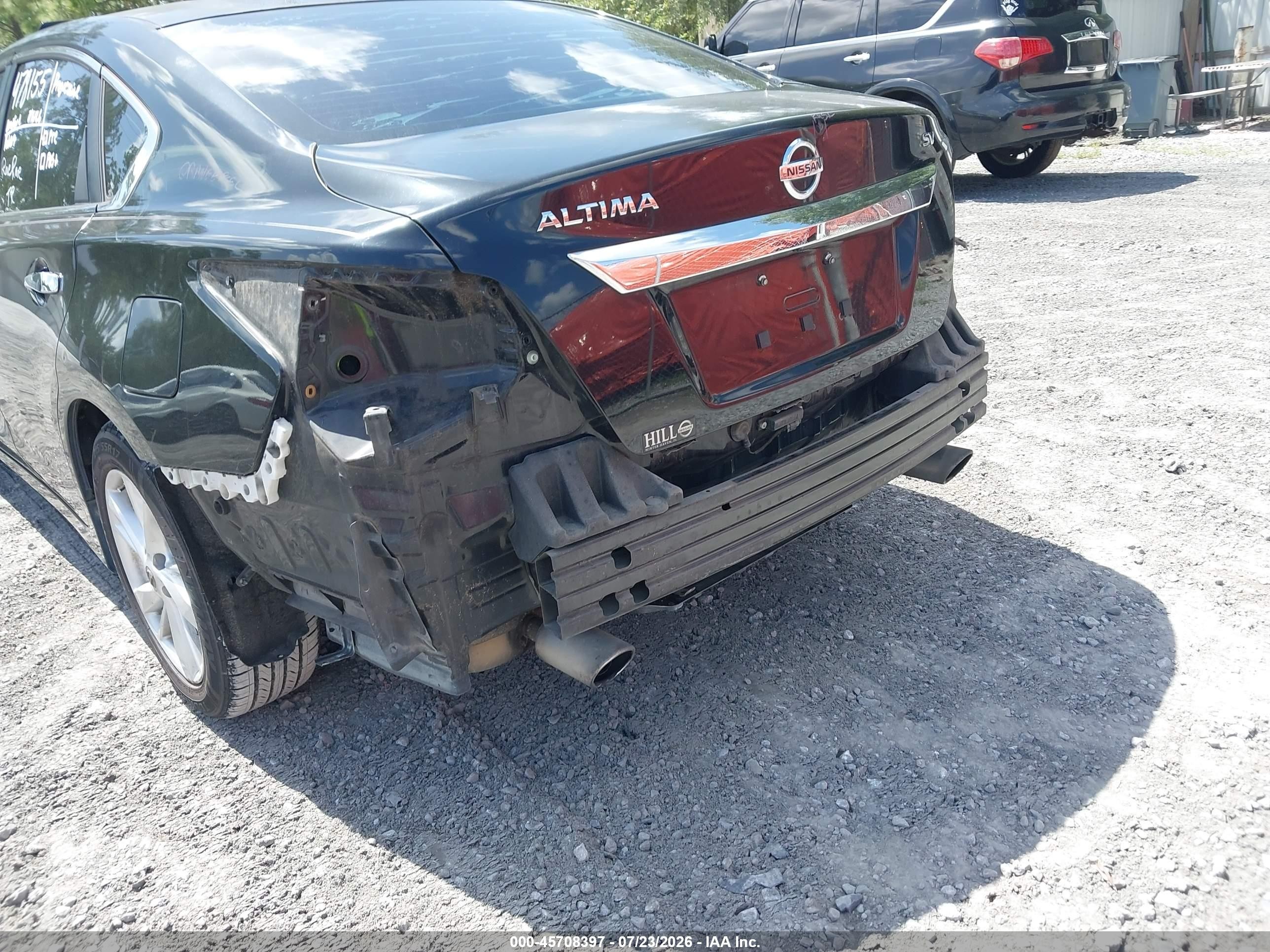 2015 Nissan Altima 2.5 Sv Black vin: 1N4AL3AP3FC237913