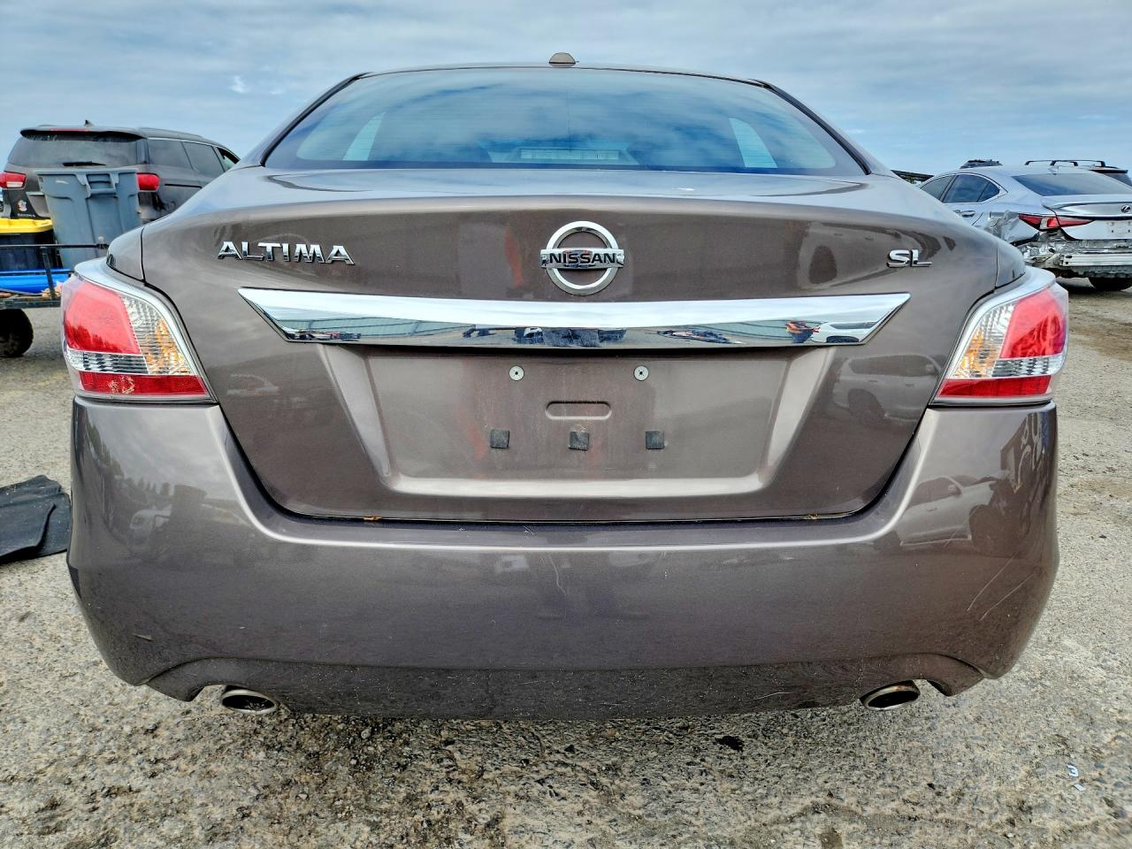 2015 Nissan Altima 2.5 Sl Gray vin: 1N4AL3AP3FC238608