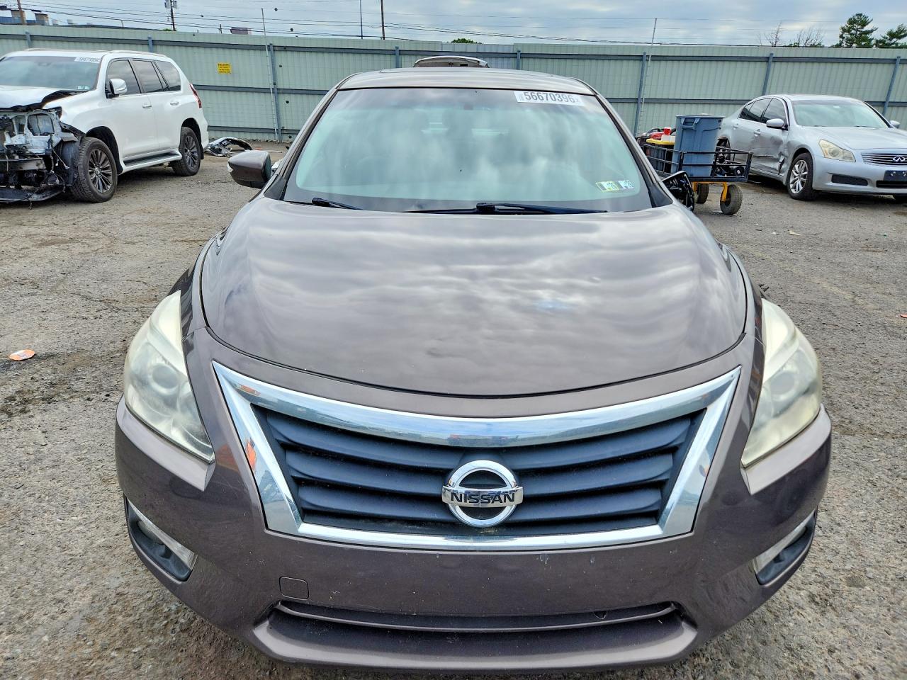 2015 Nissan Altima 2.5 Sl Gray vin: 1N4AL3AP3FC238608