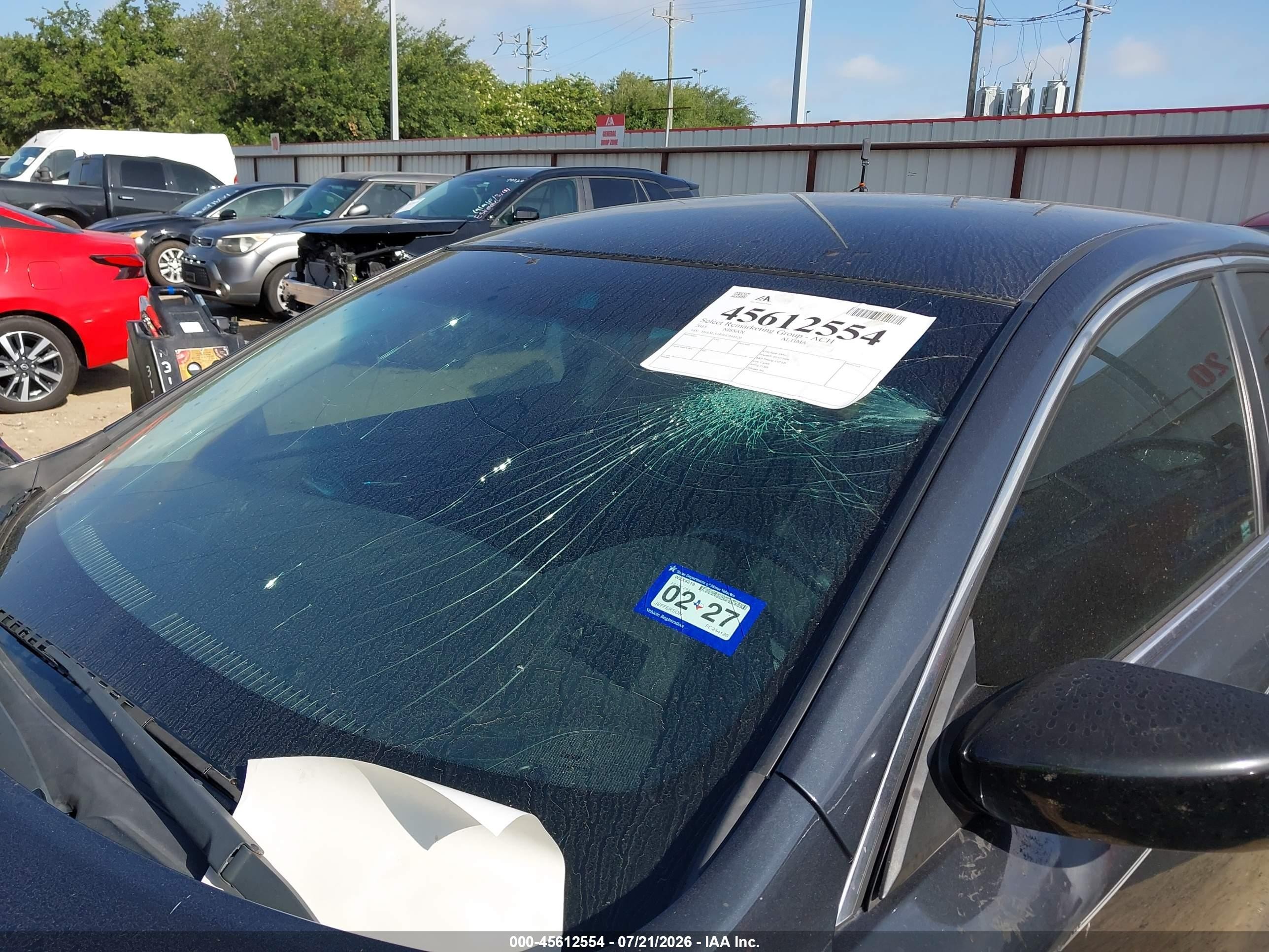 2015 Nissan Altima 2.5 Sv Blue vin: 1N4AL3AP3FC244120