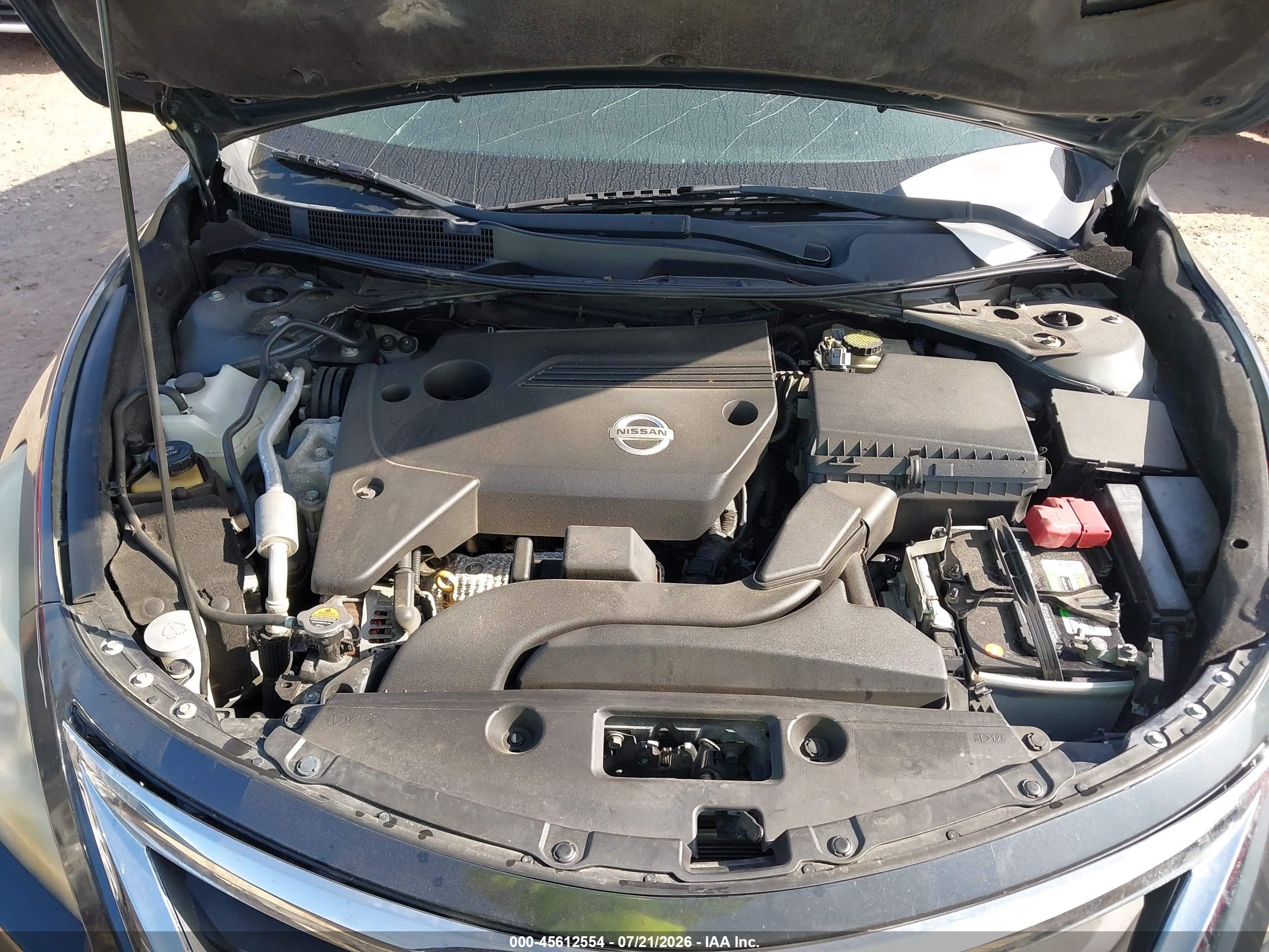 2015 Nissan Altima 2.5 Sv Blue vin: 1N4AL3AP3FC244120