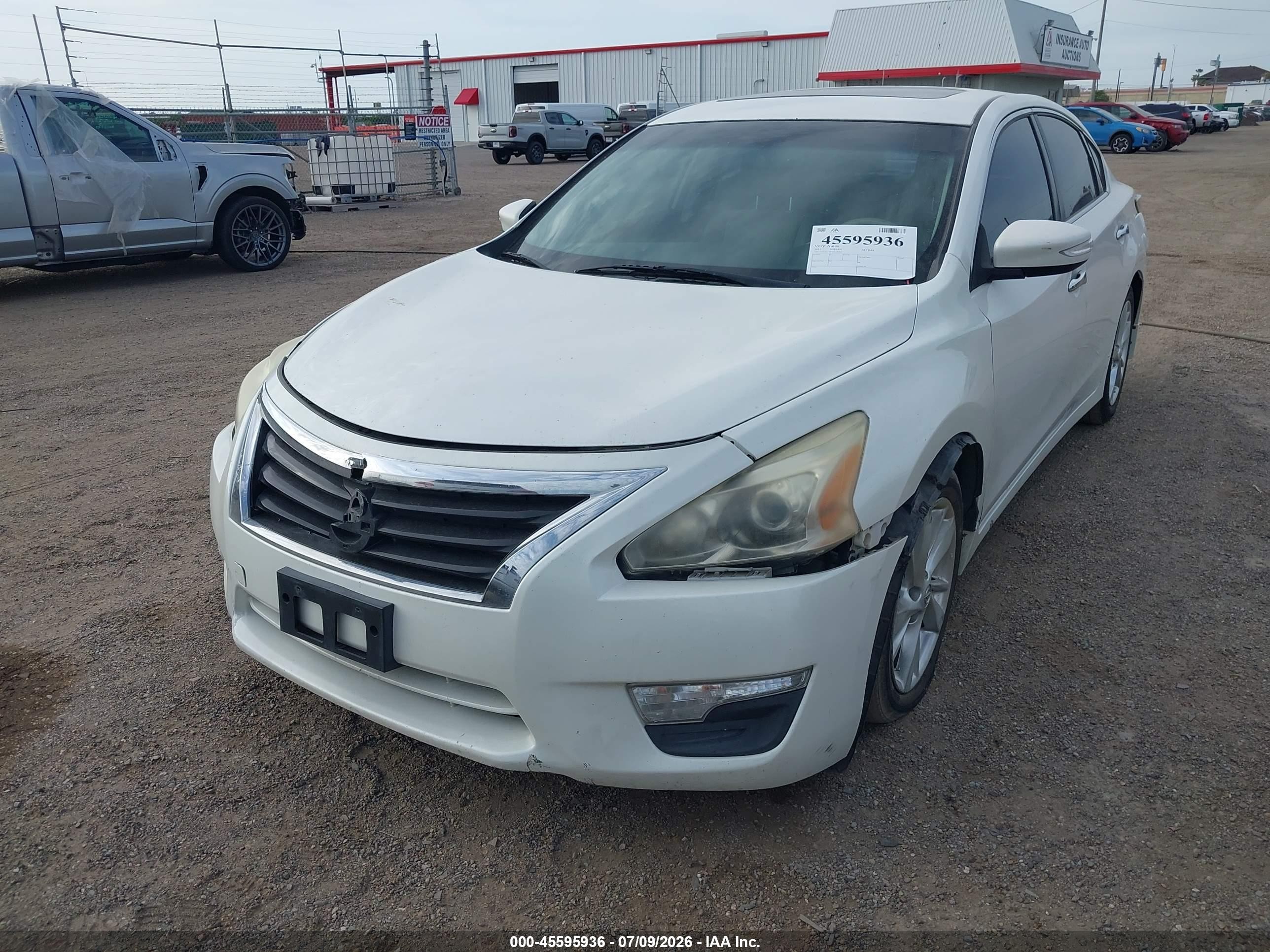 2015 Nissan Altima 2.5 Sl White vin: 1N4AL3AP3FC245803