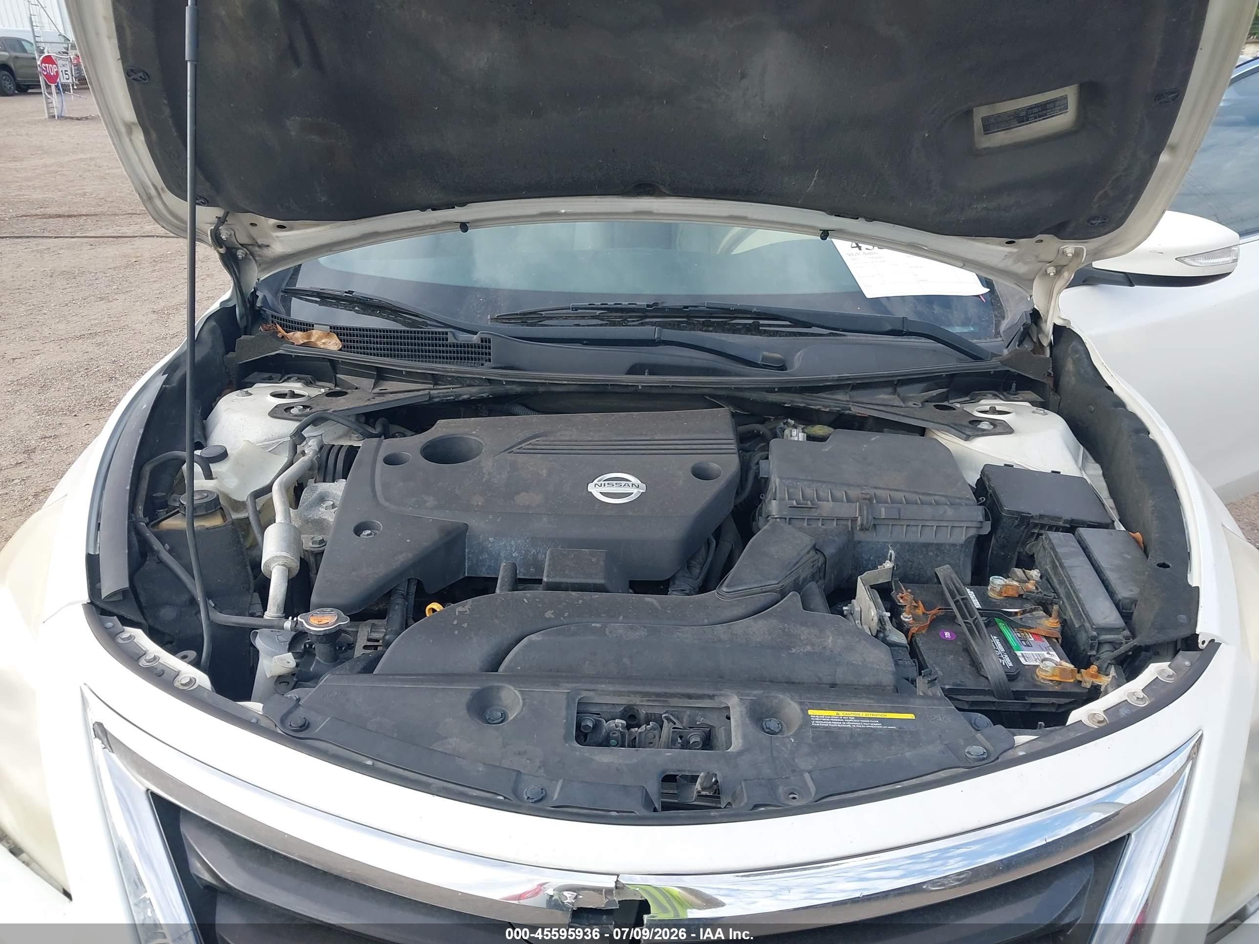 2015 Nissan Altima 2.5 Sl White vin: 1N4AL3AP3FC245803