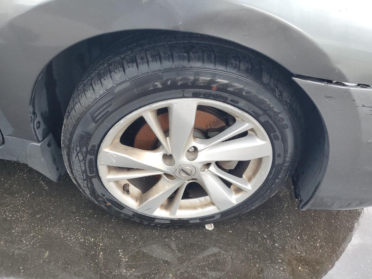 2015 Nissan Altima 2.5 Sv Gray vin: 1N4AL3AP3FC247129 Damage: Right Front Wheel Cover, Curb Rash, > 12 Inches