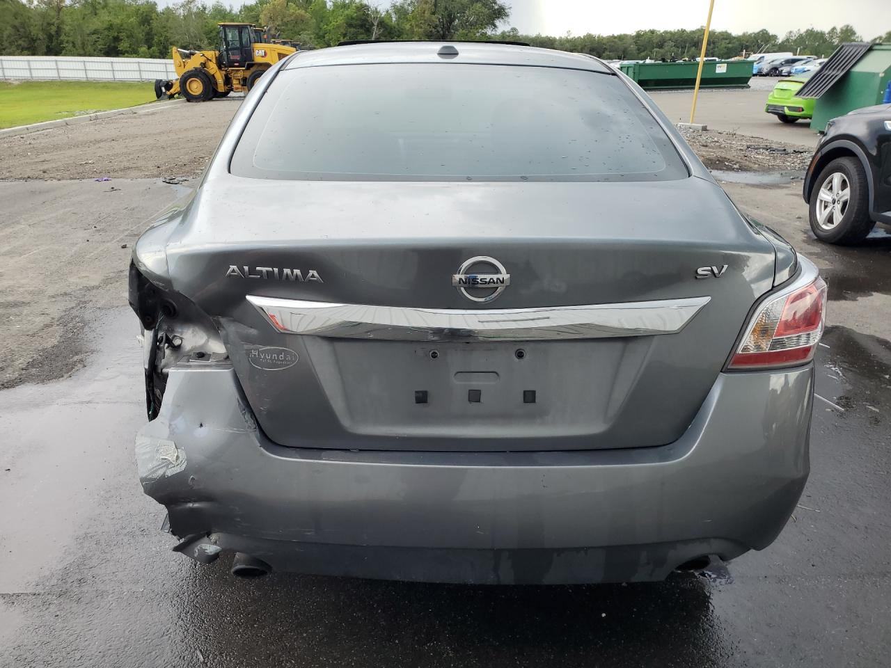 2015 Nissan Altima 2.5 Sv Gray vin: 1N4AL3AP3FC247129 Damage: Deck Lid, Dent(S) W/ Paint Dmg, > 12 Inches