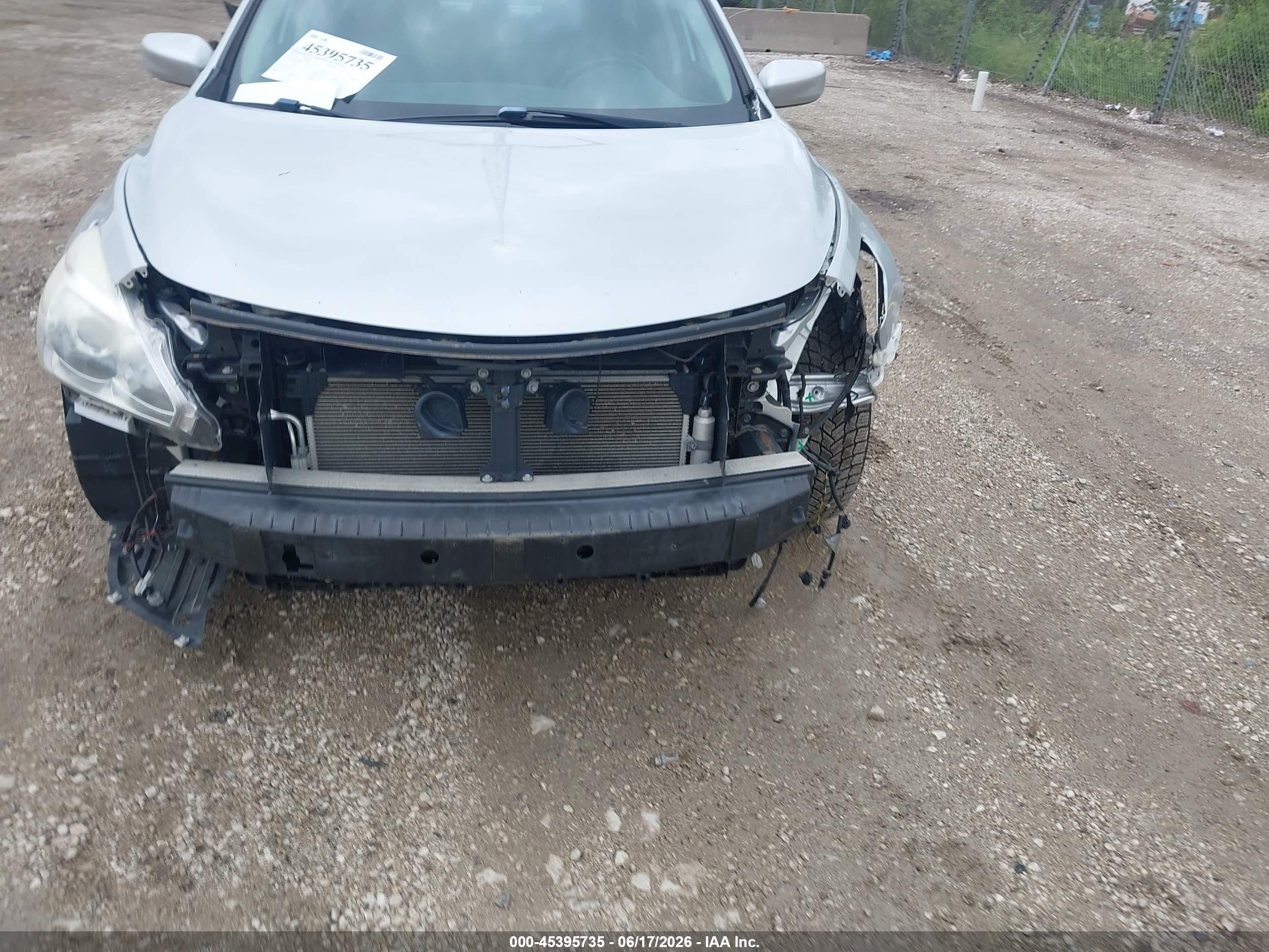 2015 Nissan Altima 2.5/2.5 S/2.5 Sl/2.5 Sv Silver vin: 1N4AL3AP3FC260897