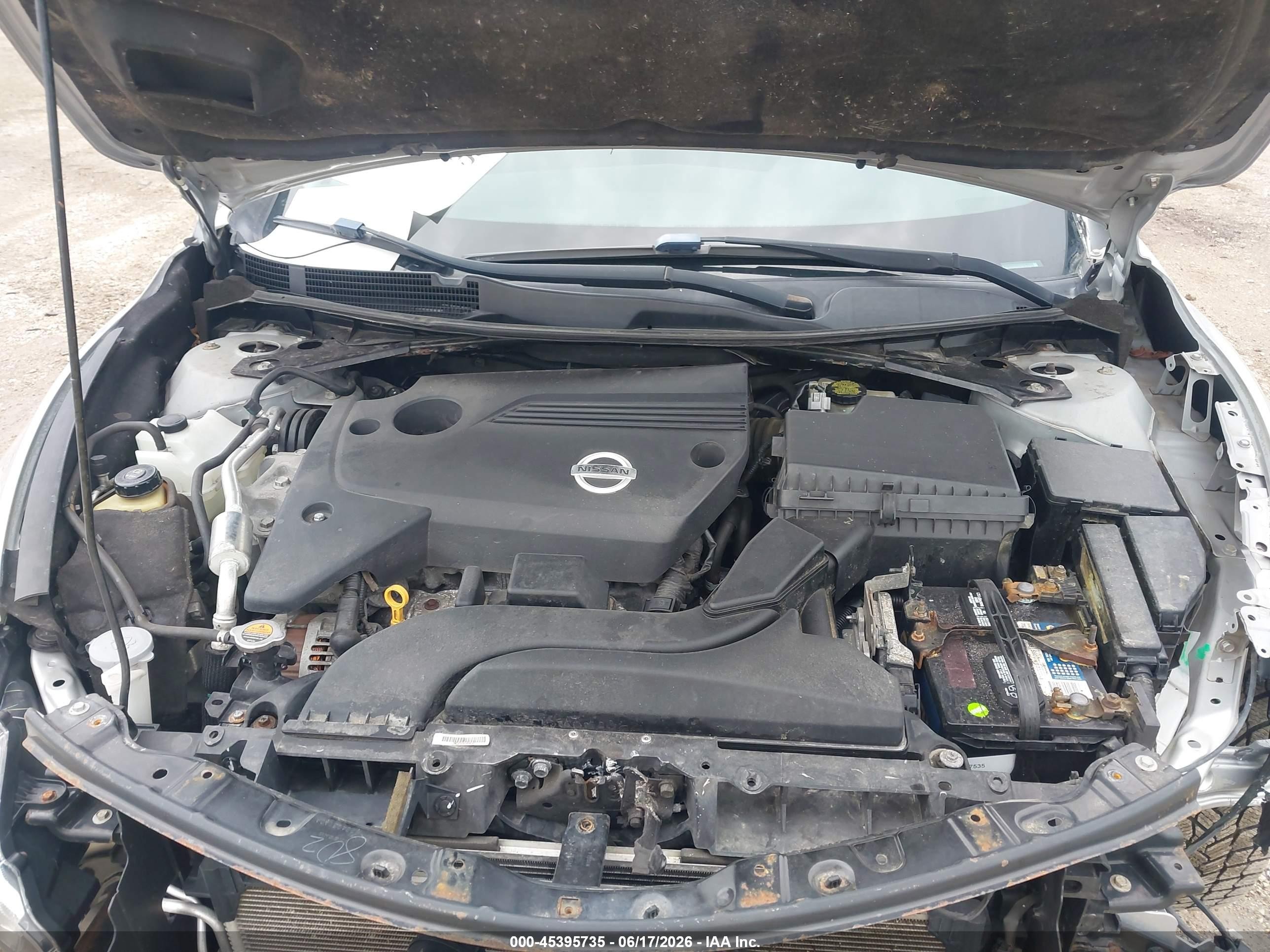 2015 Nissan Altima 2.5/2.5 S/2.5 Sl/2.5 Sv Silver vin: 1N4AL3AP3FC260897