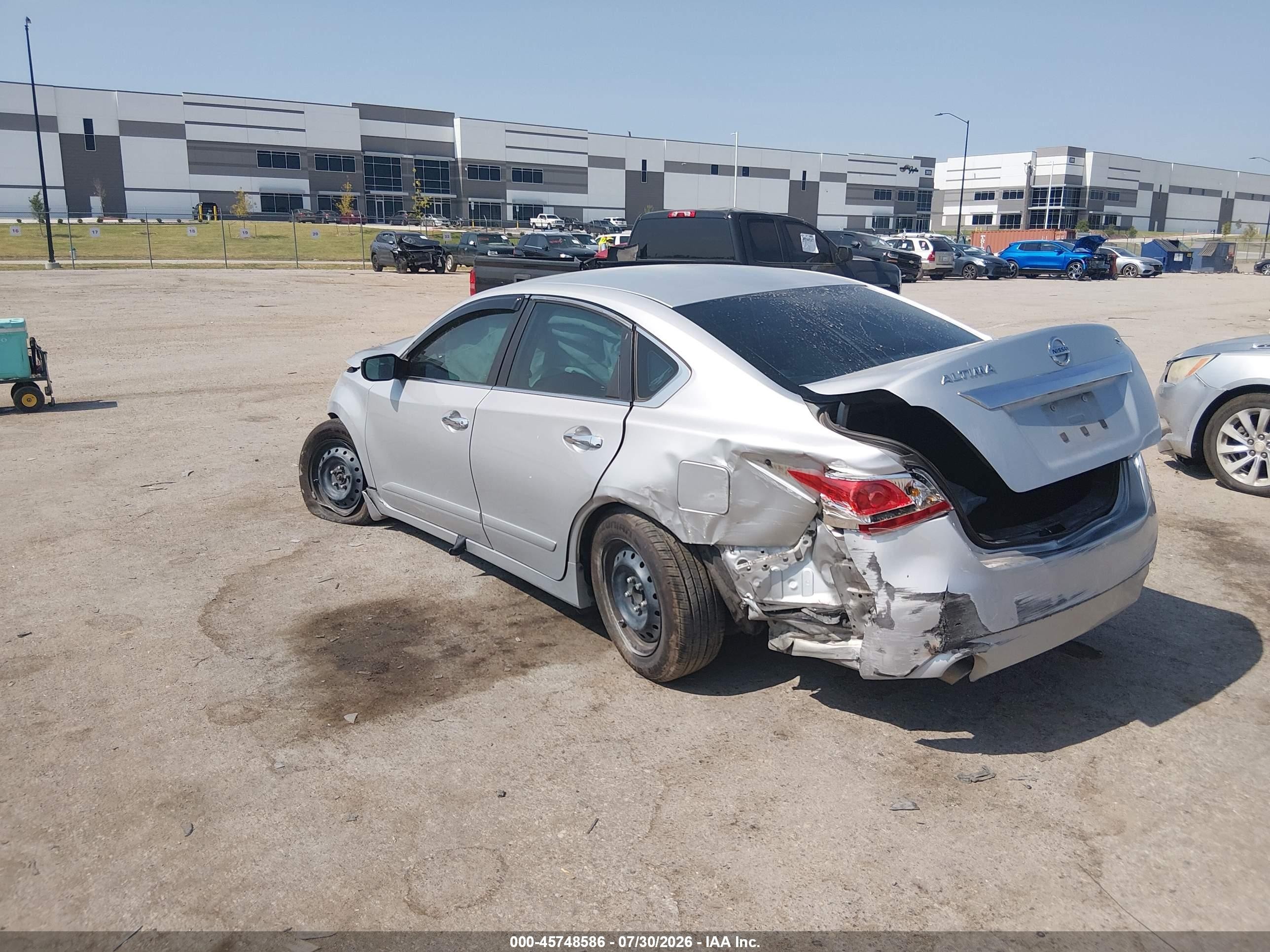 2015 Nissan Altima 2.5 S Silver vin: 1N4AL3AP3FC264951