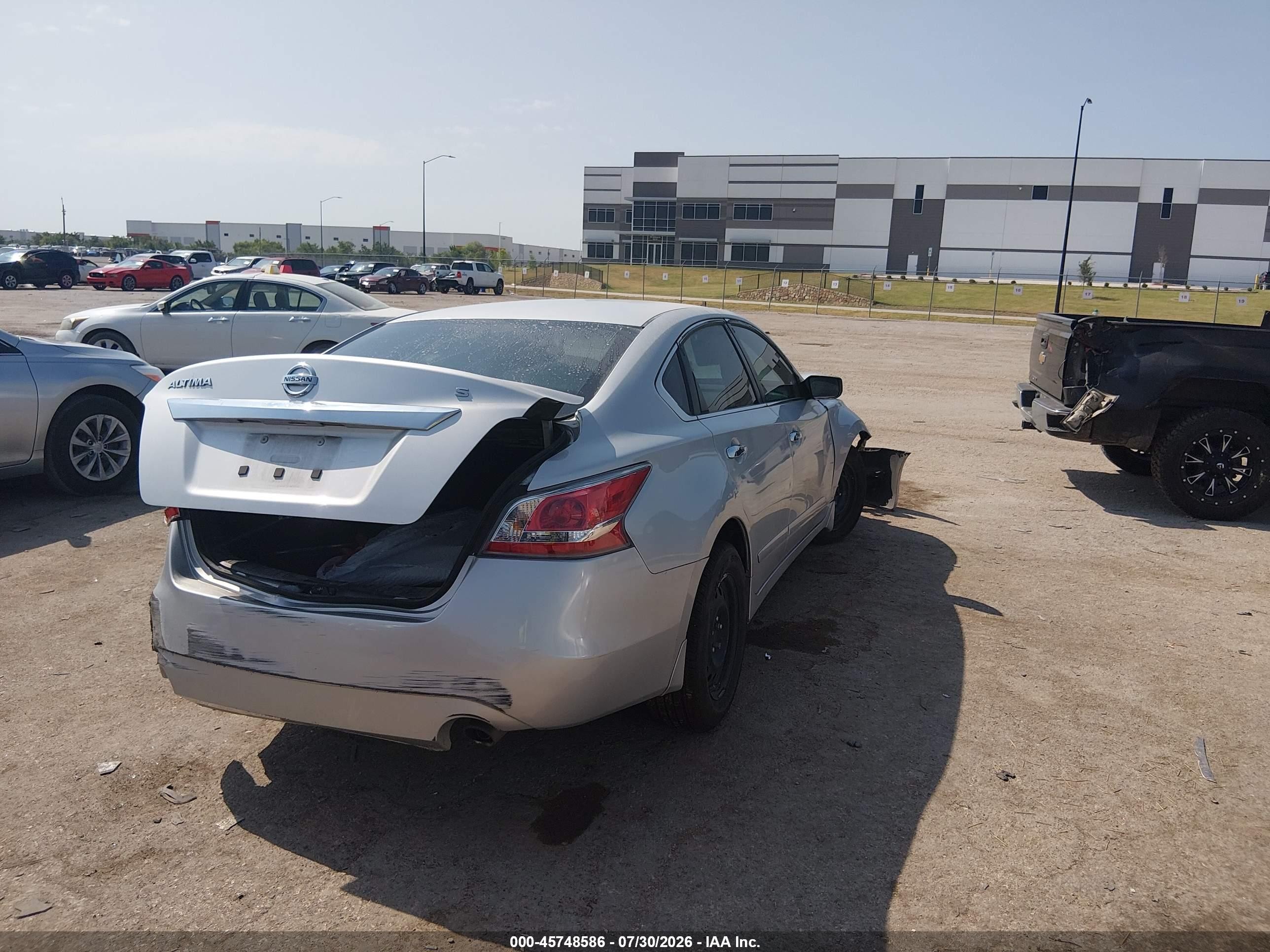 2015 Nissan Altima 2.5 S Silver vin: 1N4AL3AP3FC264951