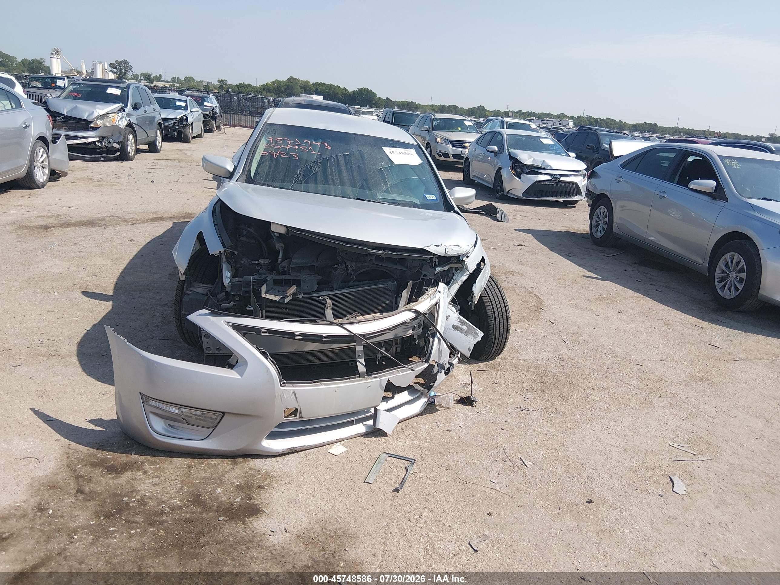 2015 Nissan Altima 2.5 S Silver vin: 1N4AL3AP3FC264951