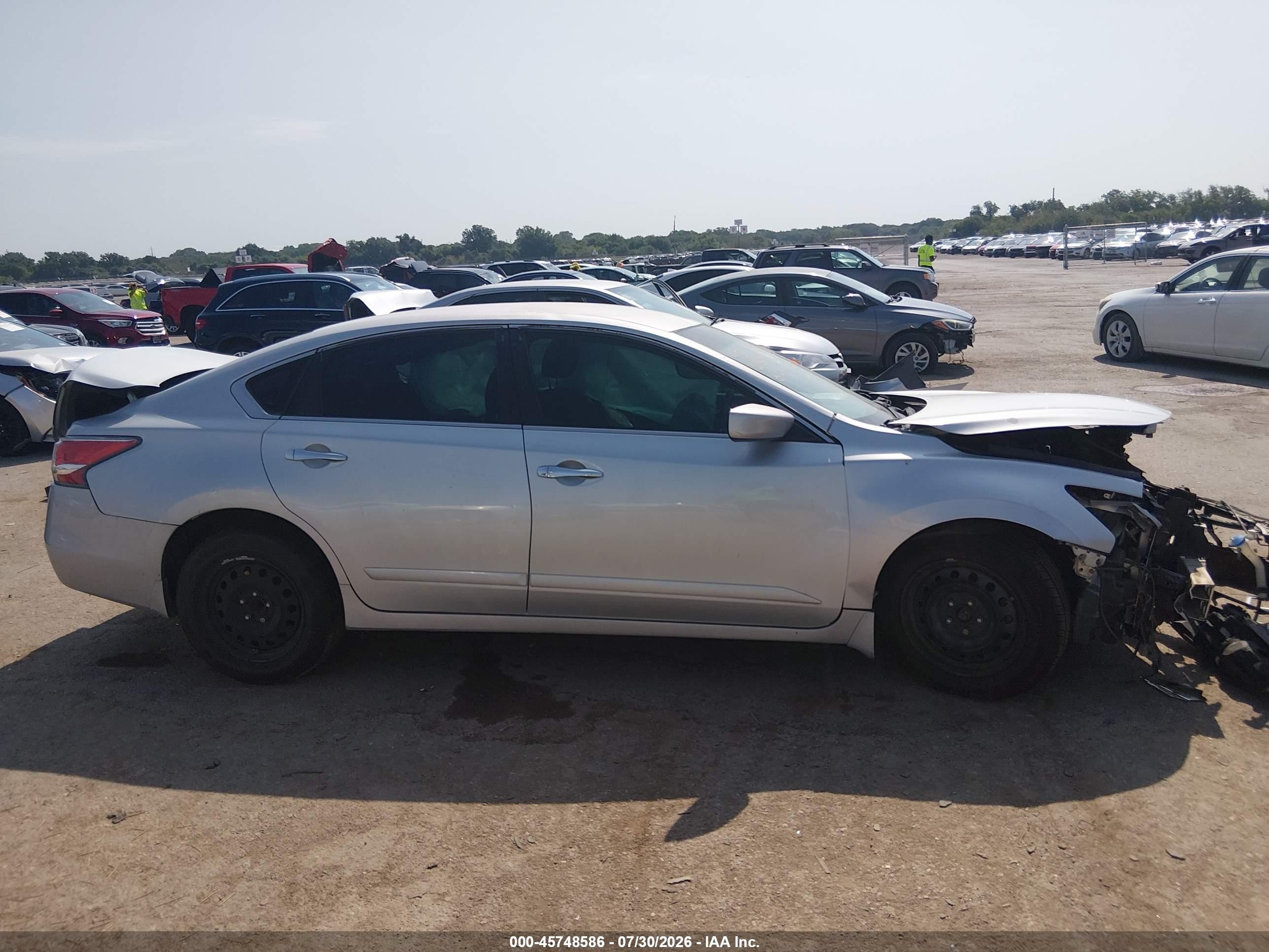 2015 Nissan Altima 2.5 S Silver vin: 1N4AL3AP3FC264951