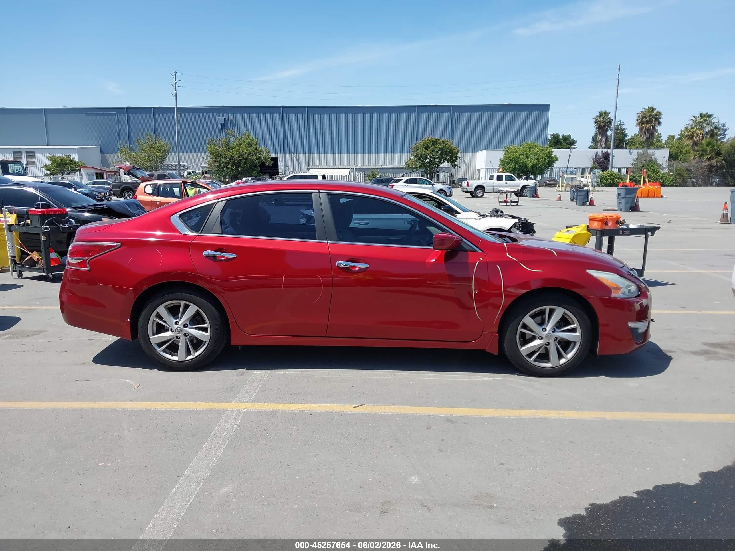 2015 Nissan Altima 2.5 Sv Red vin: 1N4AL3AP3FC277294