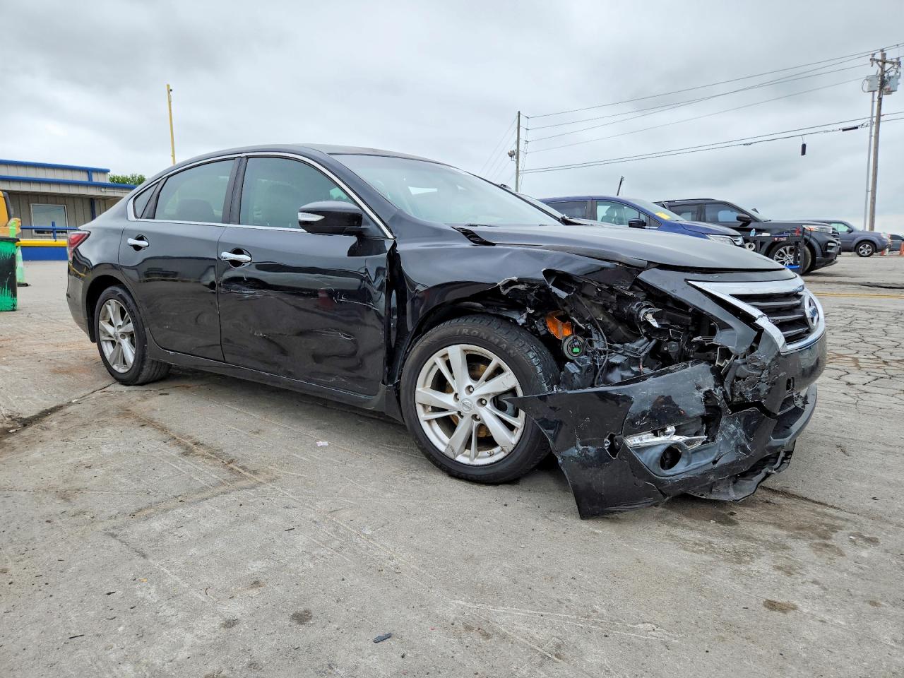 2015 Nissan Altima 2.5 Sv Black vin: 1N4AL3AP3FC296332