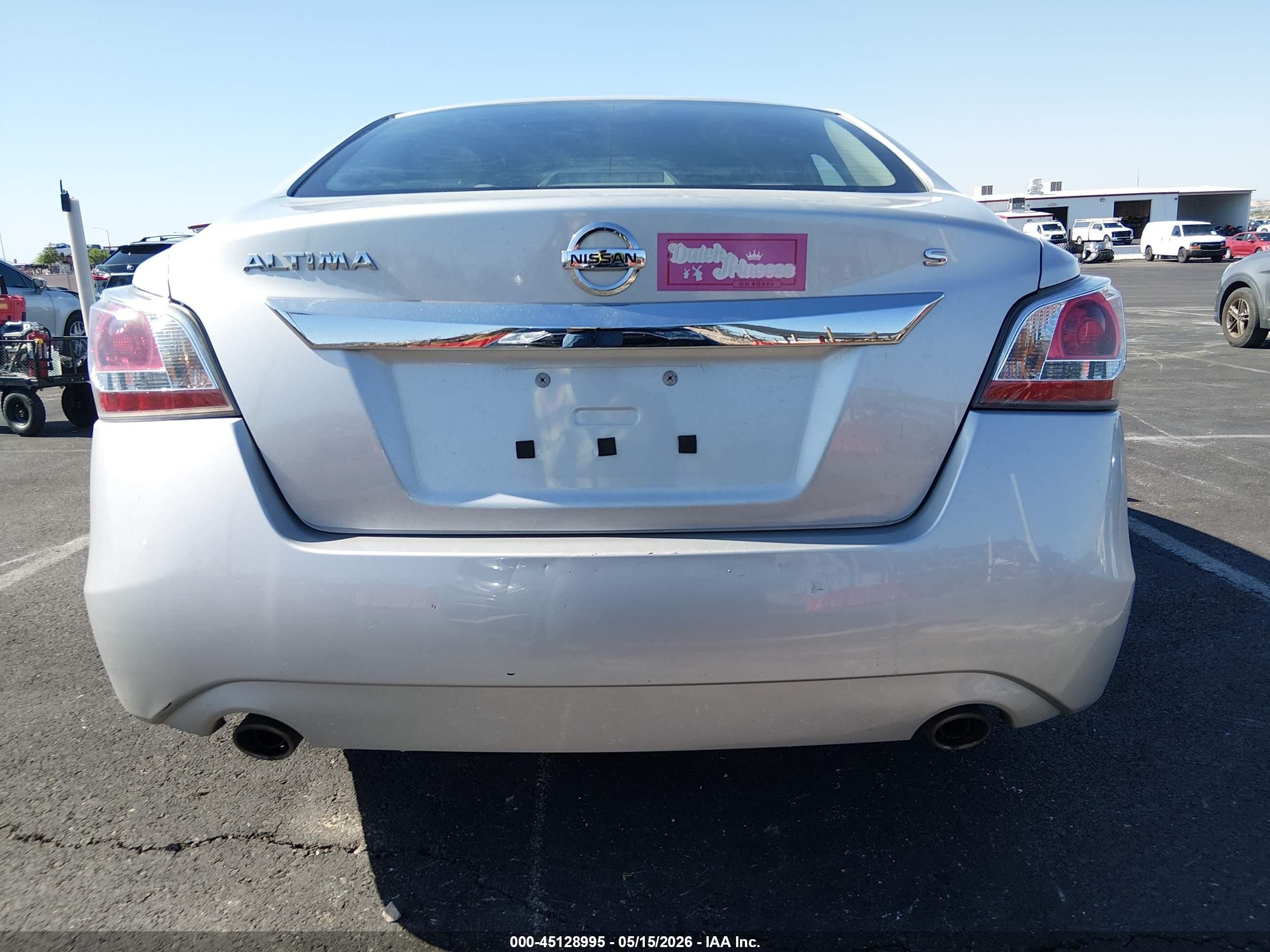 2015 Nissan Altima 2.5 S Серебряный vin: 1N4AL3AP3FC296508