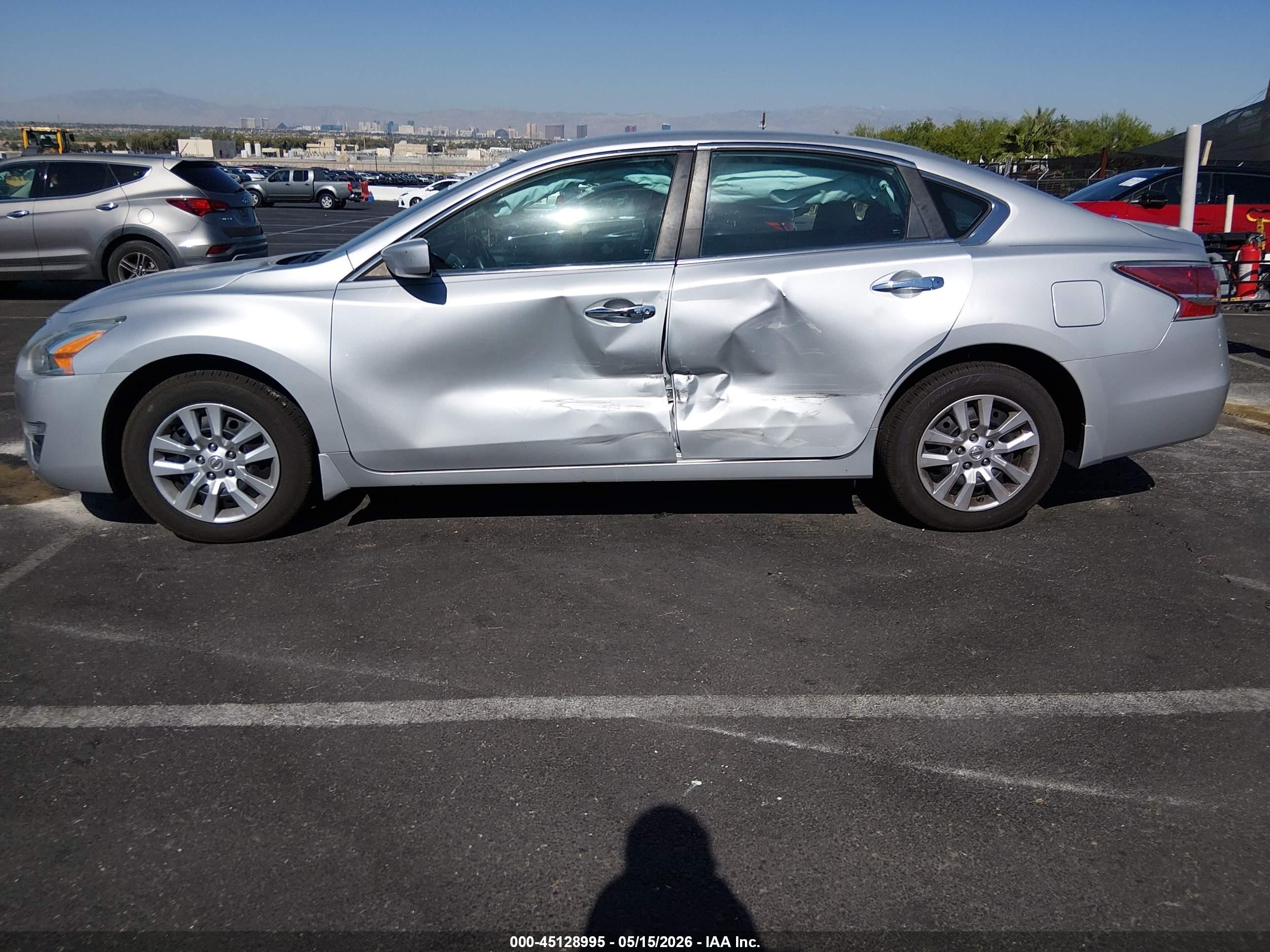 2015 Nissan Altima 2.5 S Серебряный vin: 1N4AL3AP3FC296508