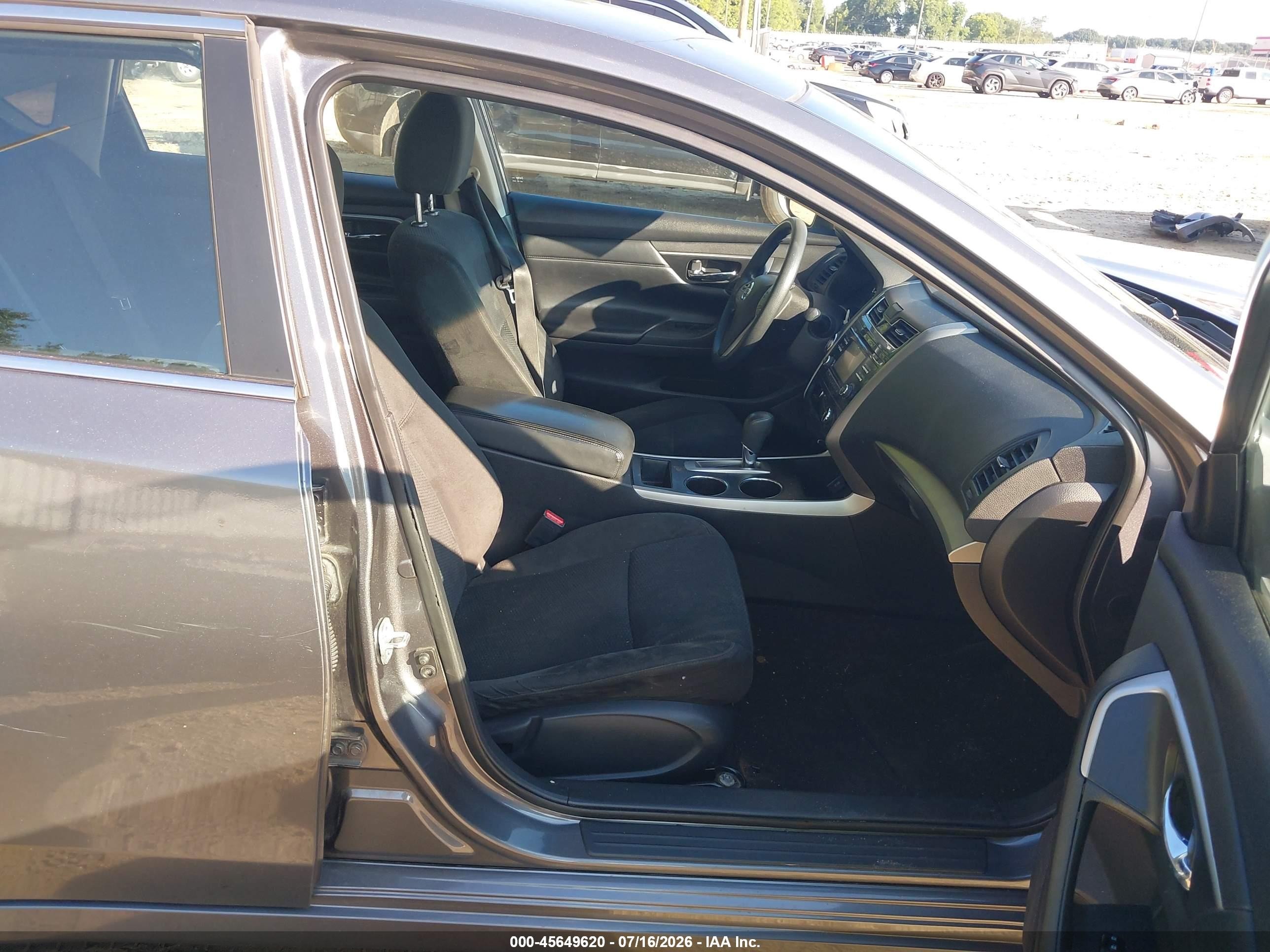 2015 Nissan Altima 2.5 S Gray vin: 1N4AL3AP3FC415626