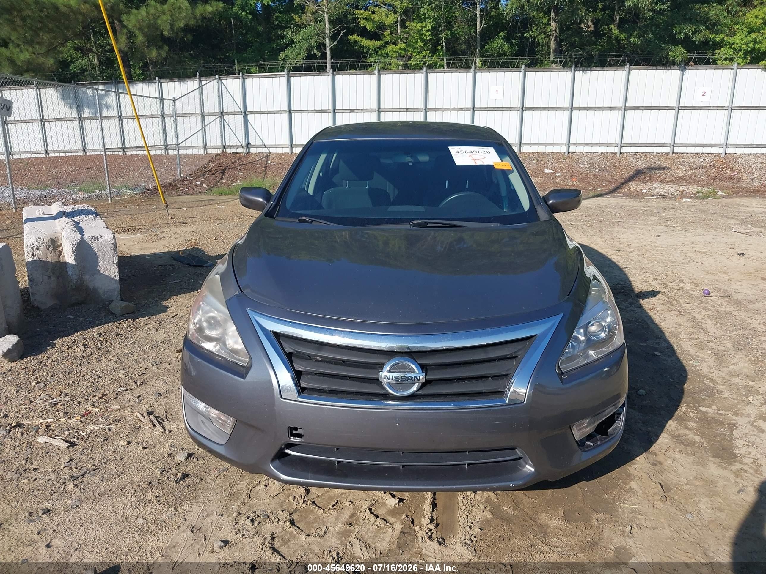 2015 Nissan Altima 2.5 S Gray vin: 1N4AL3AP3FC415626