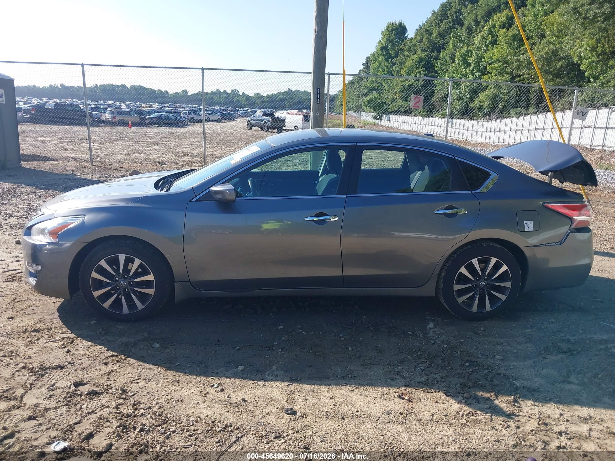 2015 Nissan Altima 2.5 S Gray vin: 1N4AL3AP3FC415626