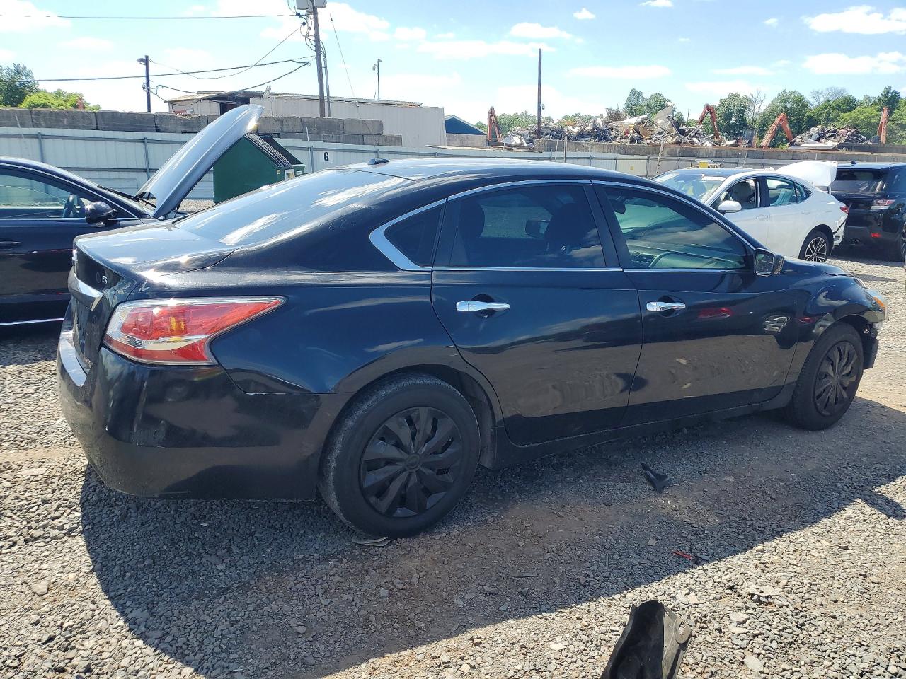 2015 Nissan Altima 2.5 S Black vin: 1N4AL3AP3FC418669