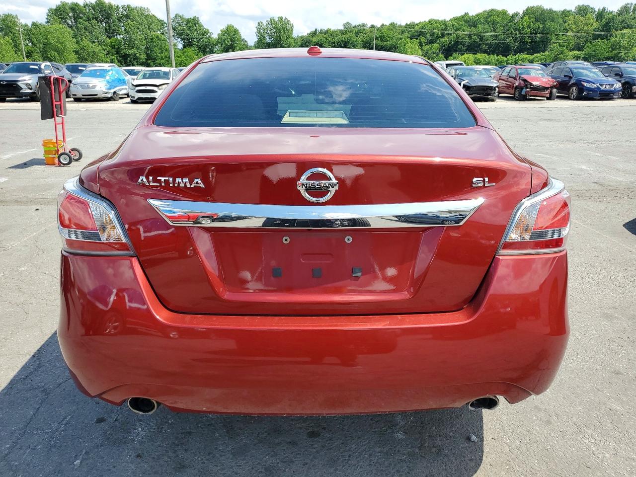 2015 Nissan Altima 2.5 Sl Red vin: 1N4AL3AP3FC421829