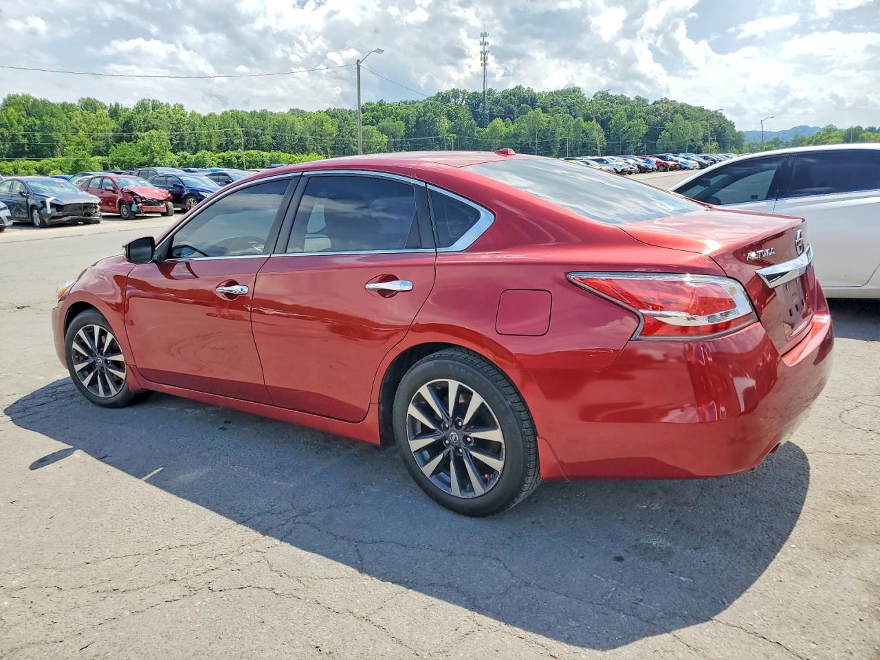 2015 Nissan Altima 2.5 Sl Red vin: 1N4AL3AP3FC421829