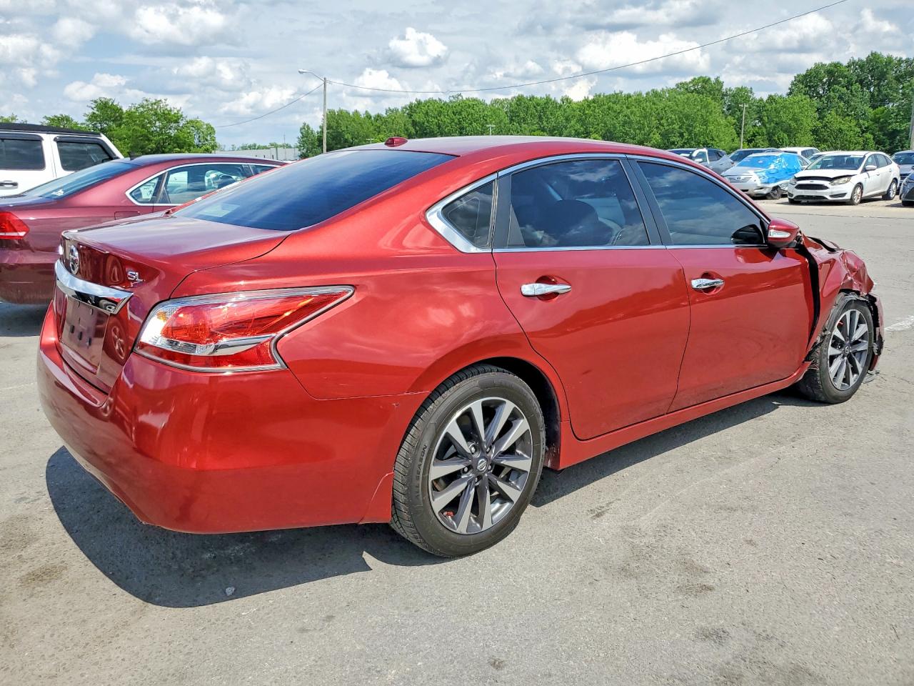 2015 Nissan Altima 2.5 Sl Red vin: 1N4AL3AP3FC421829