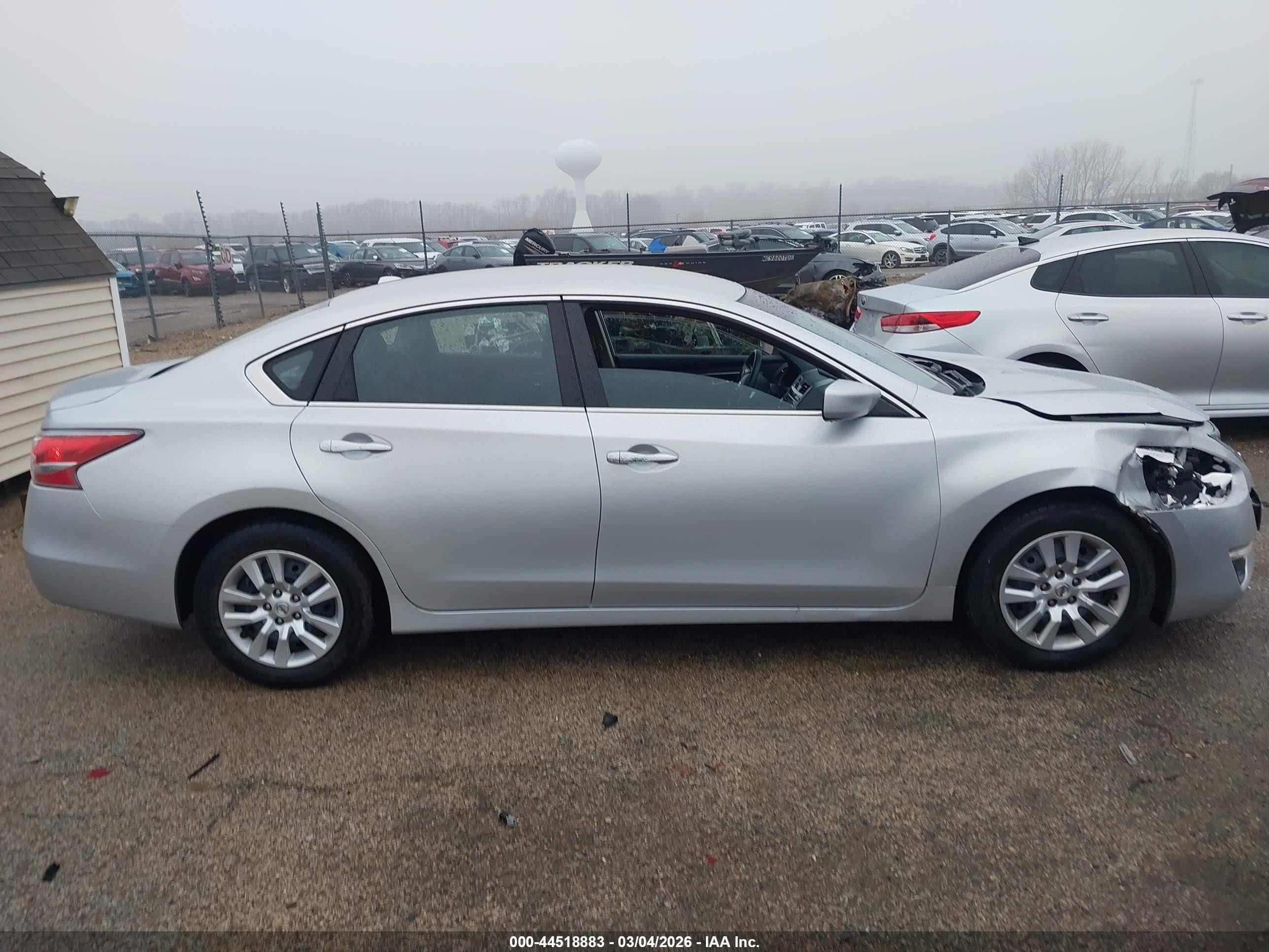 2015 Nissan Altima 2.5/2.5 S/2.5 Sl/2.5 Sv Silver vin: 1N4AL3AP3FC422043