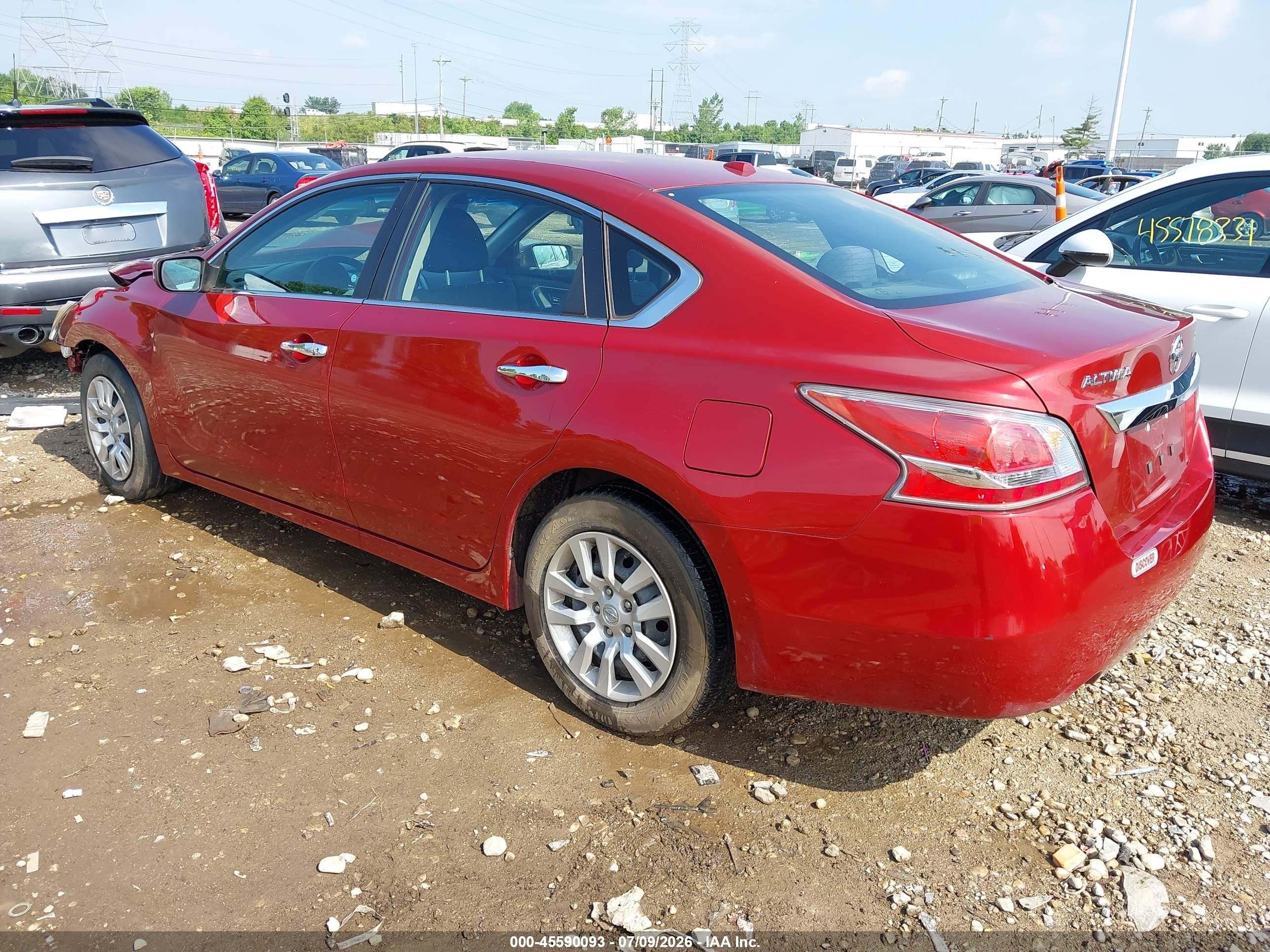 2015 Nissan Altima 2.5/2.5 S/2.5 Sl/2.5 Sv Red vin: 1N4AL3AP3FC427193