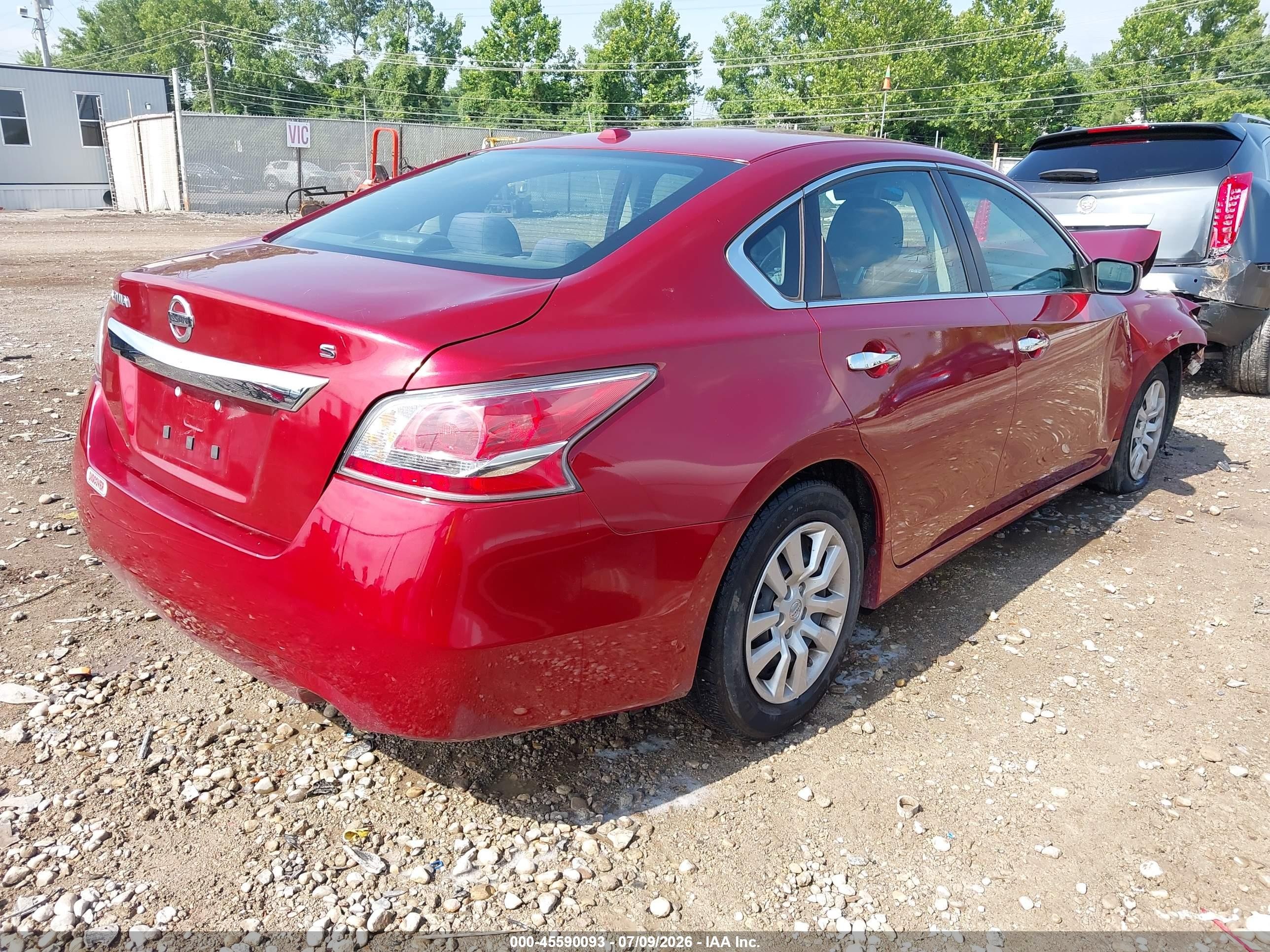 2015 Nissan Altima 2.5/2.5 S/2.5 Sl/2.5 Sv Red vin: 1N4AL3AP3FC427193