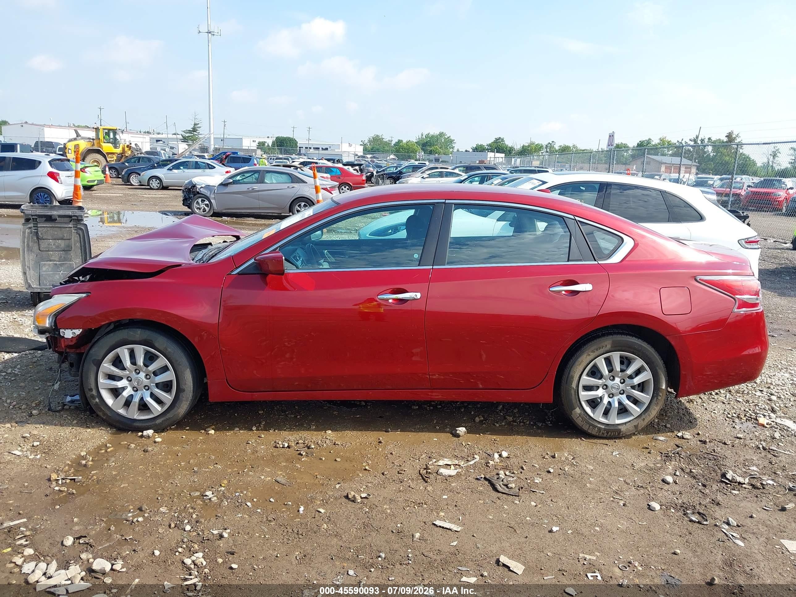 2015 Nissan Altima 2.5/2.5 S/2.5 Sl/2.5 Sv Red vin: 1N4AL3AP3FC427193