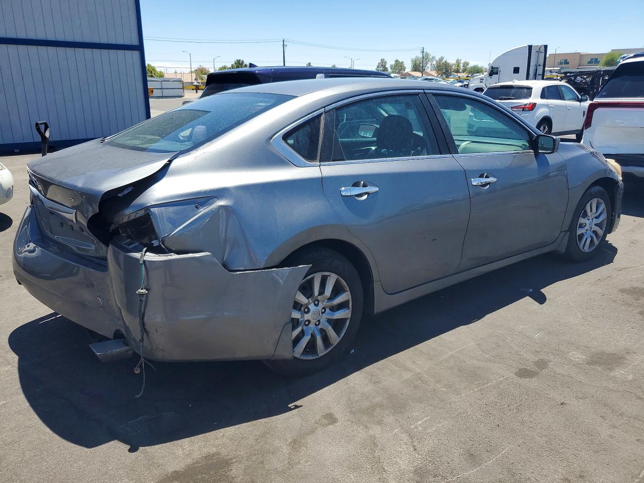 2015 Nissan Altima 2.5 S Серый vin: 1N4AL3AP3FC428201