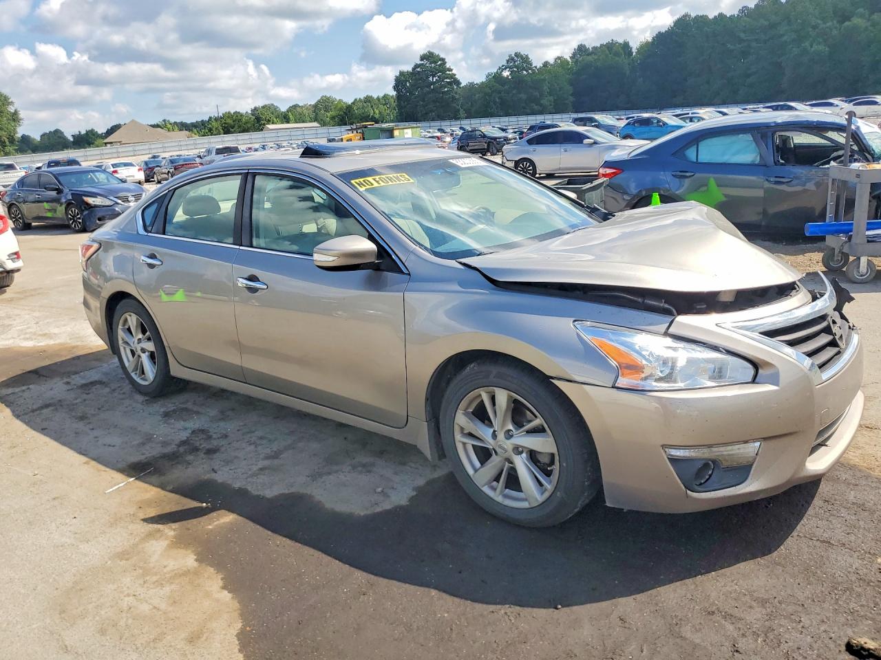 2015 Nissan Altima Tan vin: 1N4AL3AP3FC436380