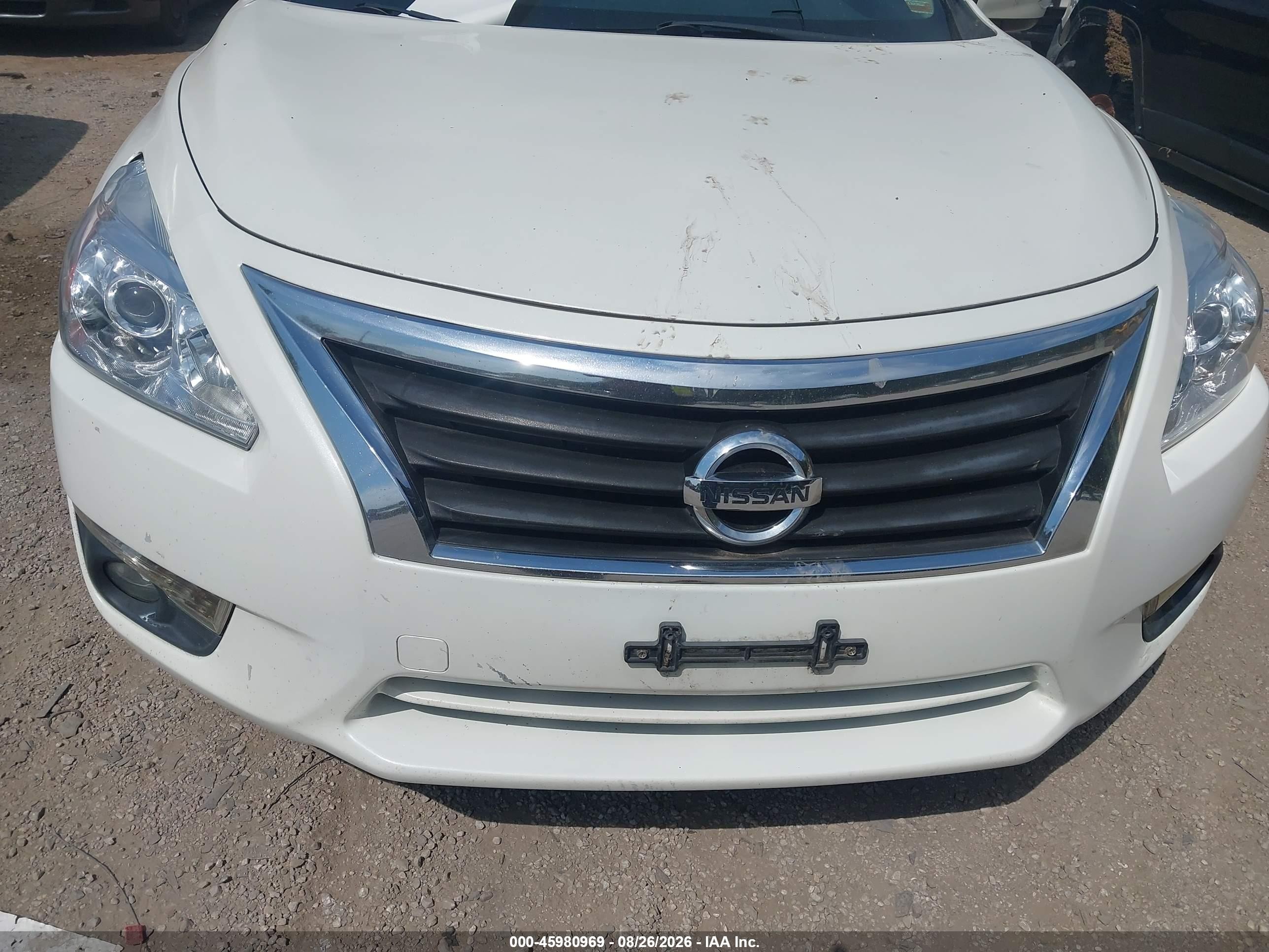 2015 Nissan Altima 2.5 Sl White vin: 1N4AL3AP3FC445810