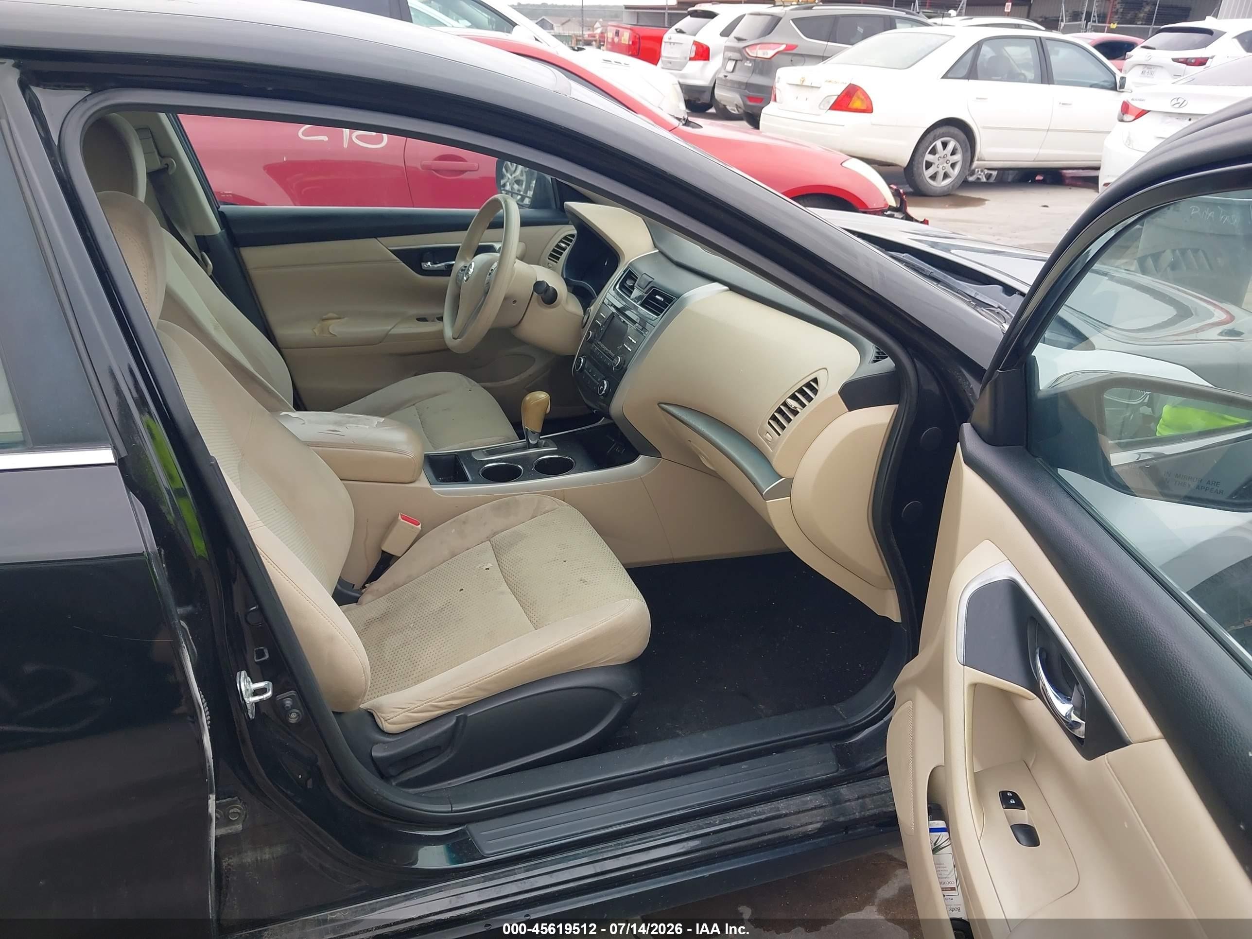 2015 Nissan Altima 2.5/2.5 S/2.5 Sl/2.5 Sv Черный vin: 1N4AL3AP3FC450814