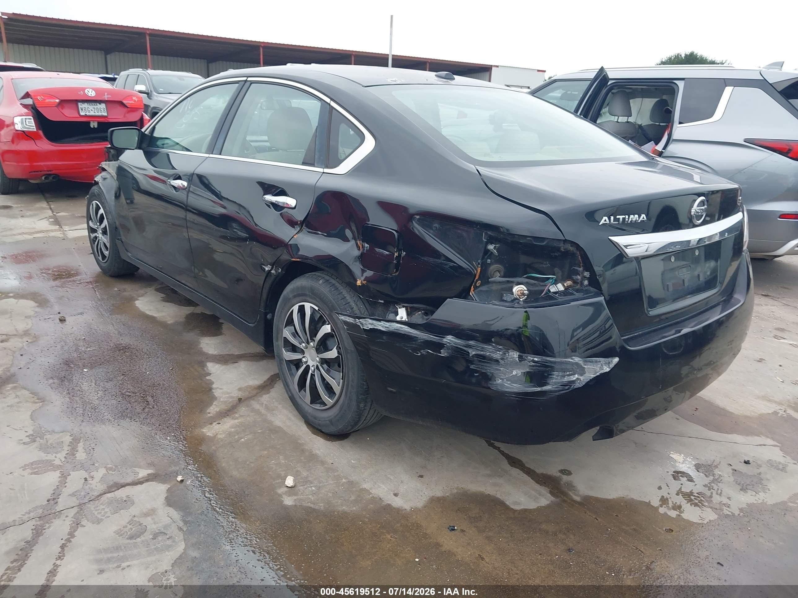 2015 Nissan Altima 2.5/2.5 S/2.5 Sl/2.5 Sv Черный vin: 1N4AL3AP3FC450814