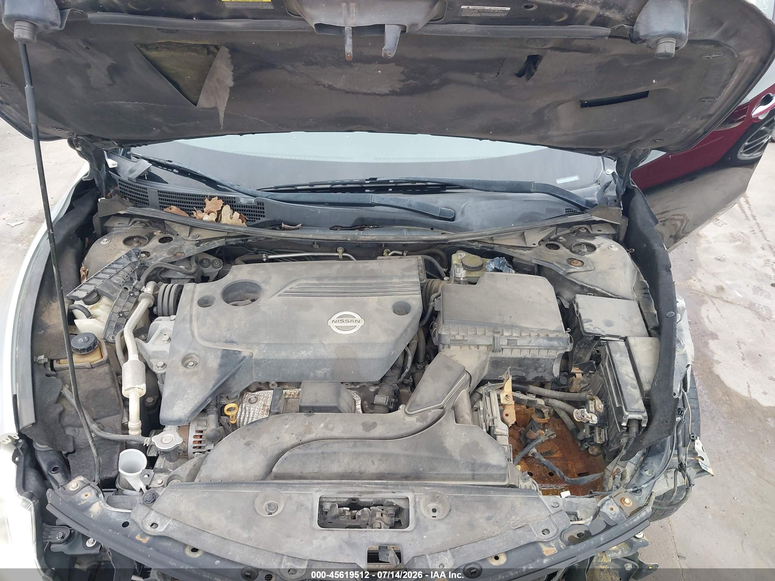 2015 Nissan Altima 2.5/2.5 S/2.5 Sl/2.5 Sv Черный vin: 1N4AL3AP3FC450814