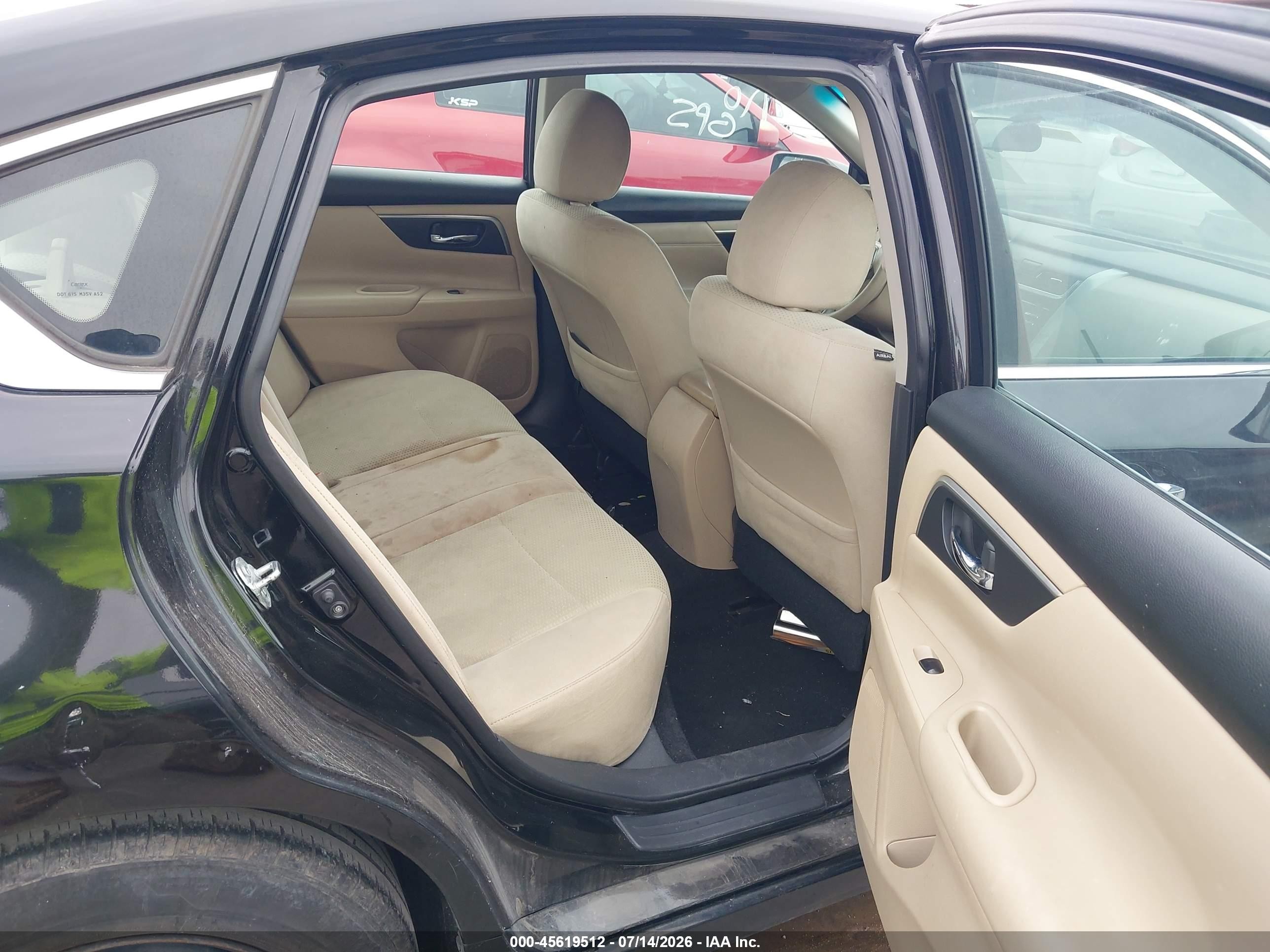 2015 Nissan Altima 2.5/2.5 S/2.5 Sl/2.5 Sv Черный vin: 1N4AL3AP3FC450814