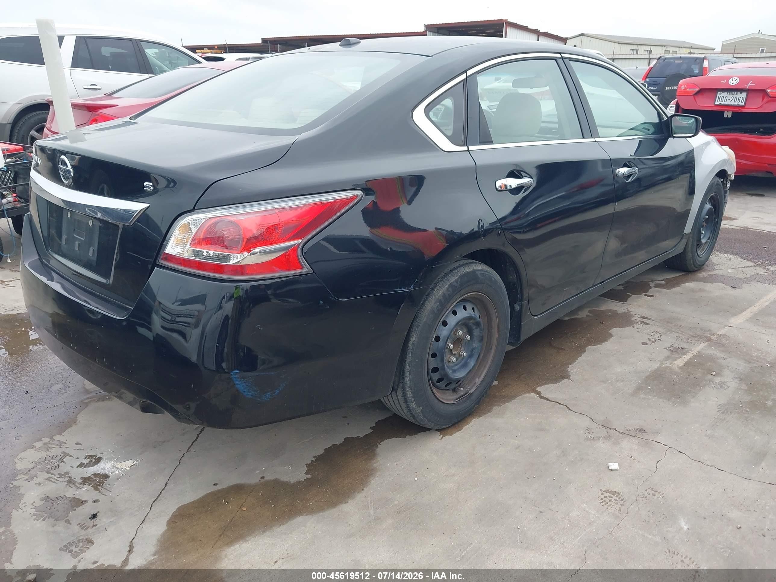 2015 Nissan Altima 2.5/2.5 S/2.5 Sl/2.5 Sv Черный vin: 1N4AL3AP3FC450814