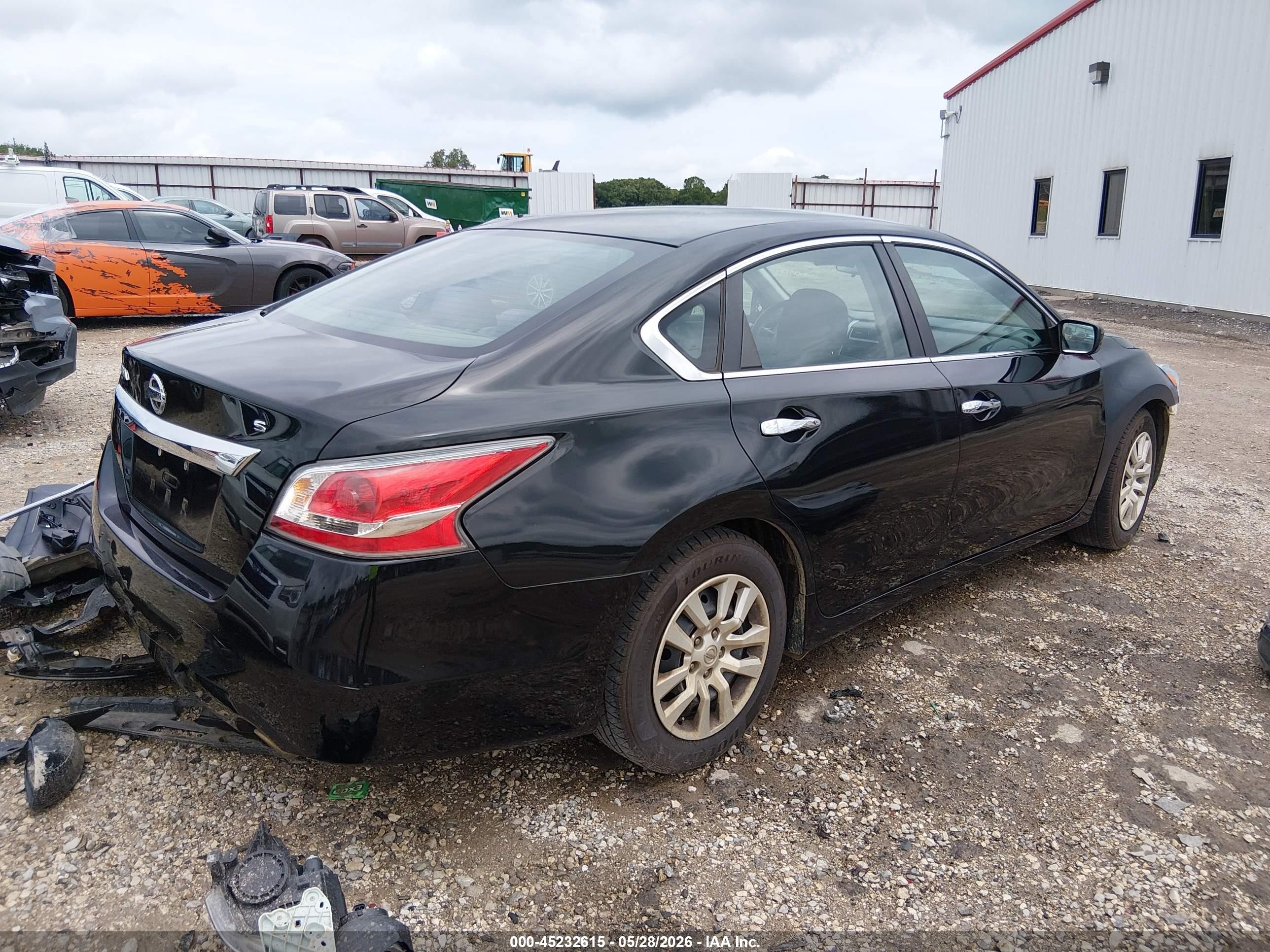 2015 Nissan Altima 2.5/2.5 S/2.5 Sl/2.5 Sv Black vin: 1N4AL3AP3FC451574