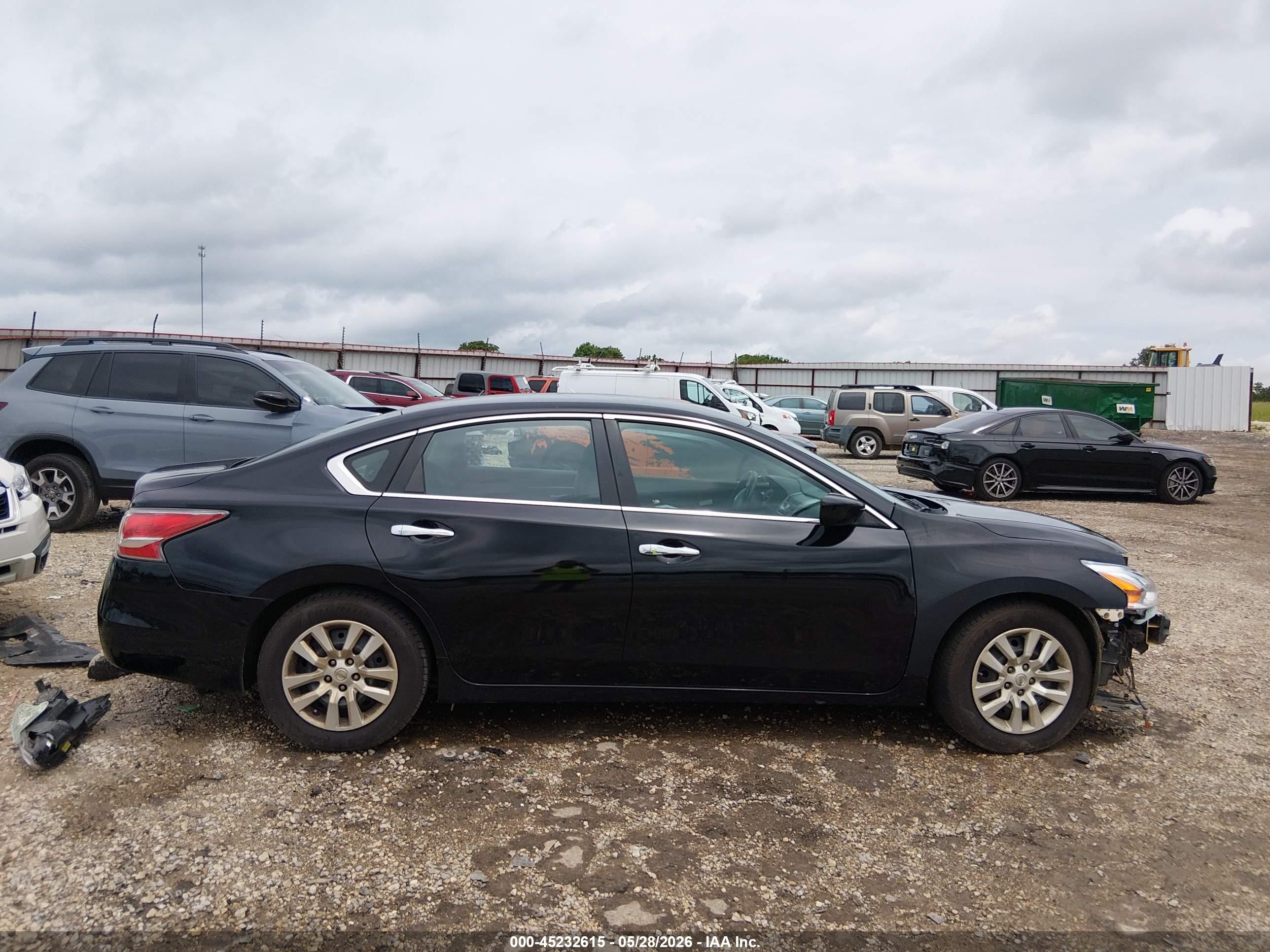 2015 Nissan Altima 2.5/2.5 S/2.5 Sl/2.5 Sv Black vin: 1N4AL3AP3FC451574