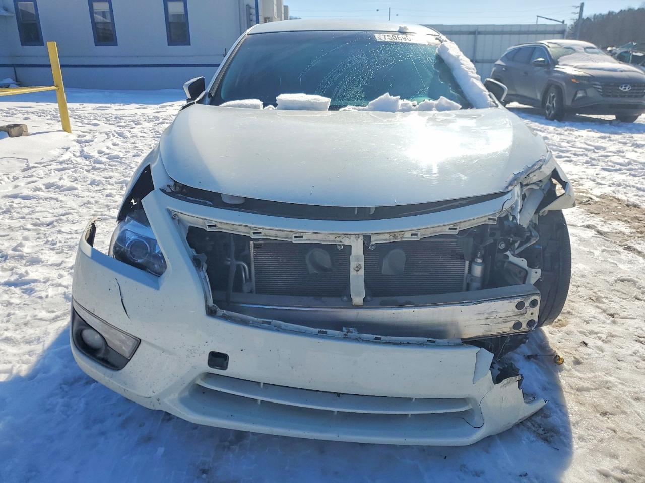 2015 Nissan Altima 2.5 White vin: 1N4AL3AP3FC452854
