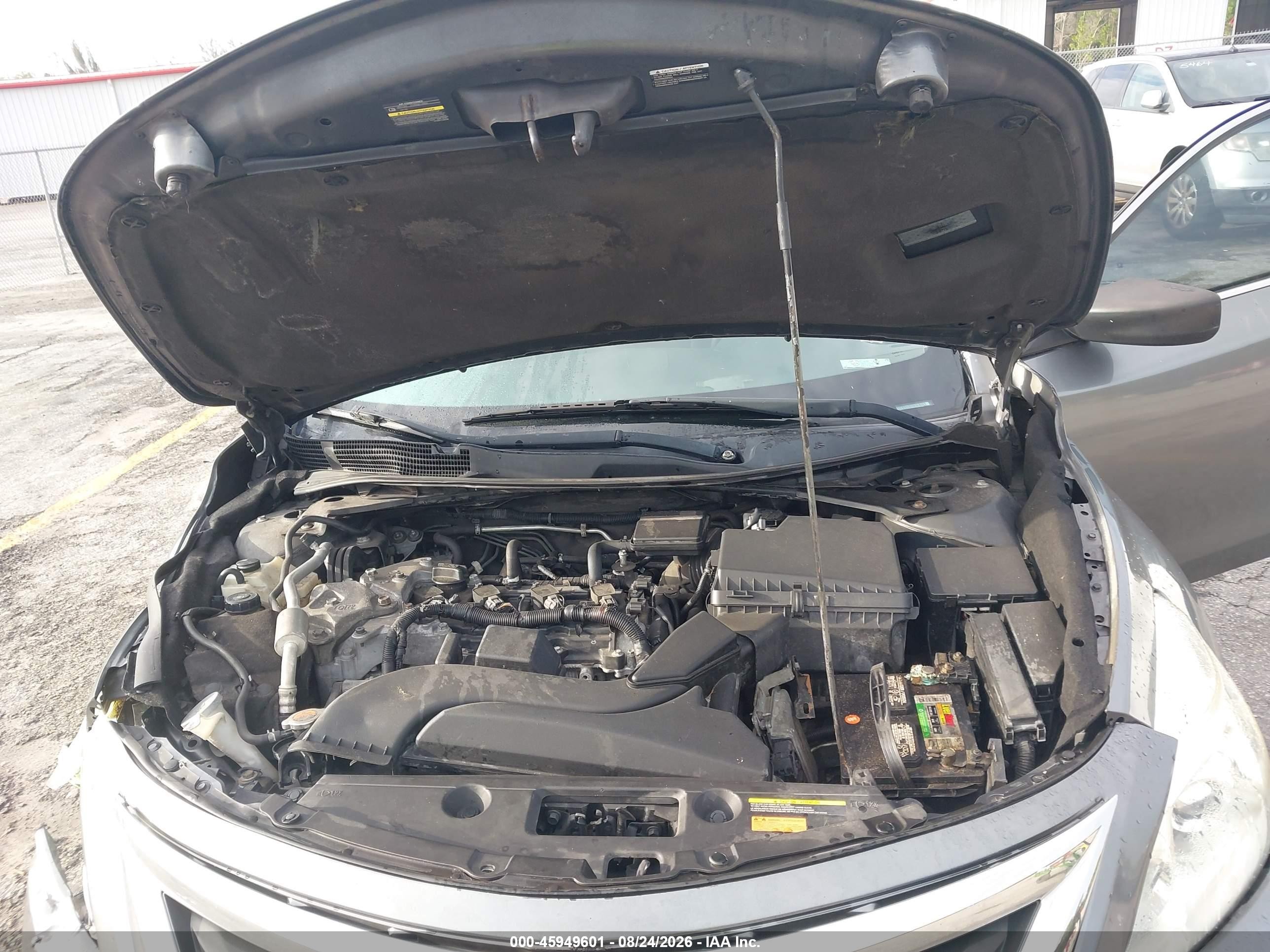 2015 Nissan Altima 2.5/2.5 S/2.5 Sl/2.5 Sv Gray vin: 1N4AL3AP3FC457195