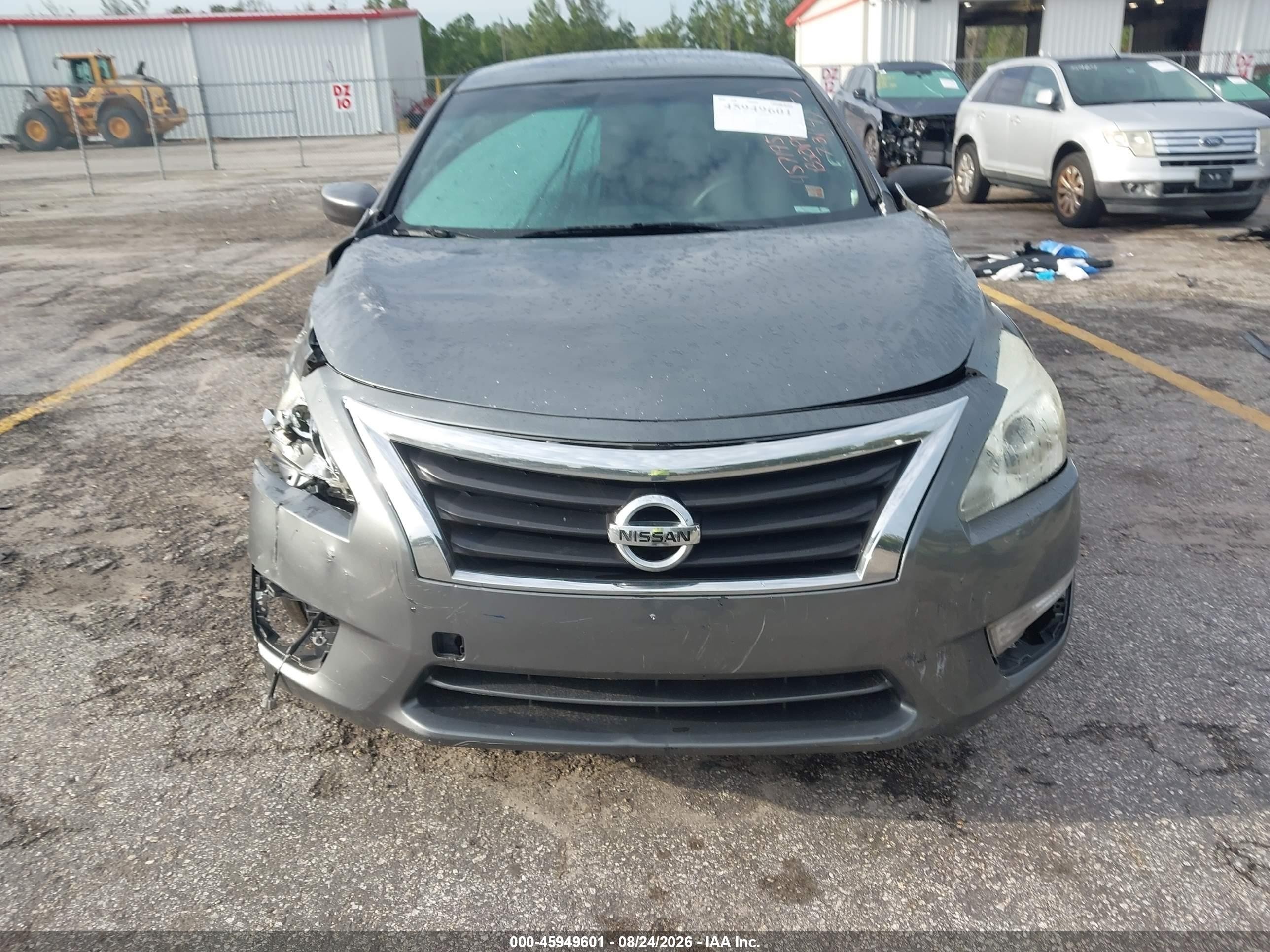 2015 Nissan Altima 2.5/2.5 S/2.5 Sl/2.5 Sv Gray vin: 1N4AL3AP3FC457195
