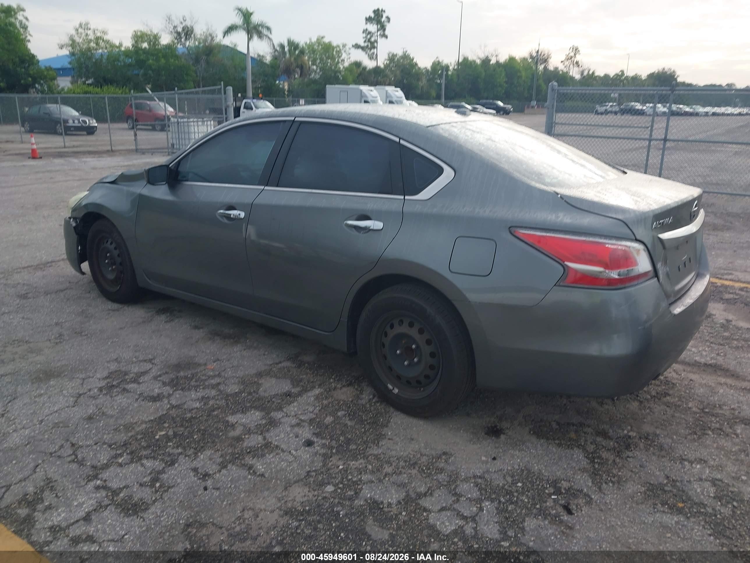 2015 Nissan Altima 2.5/2.5 S/2.5 Sl/2.5 Sv Gray vin: 1N4AL3AP3FC457195